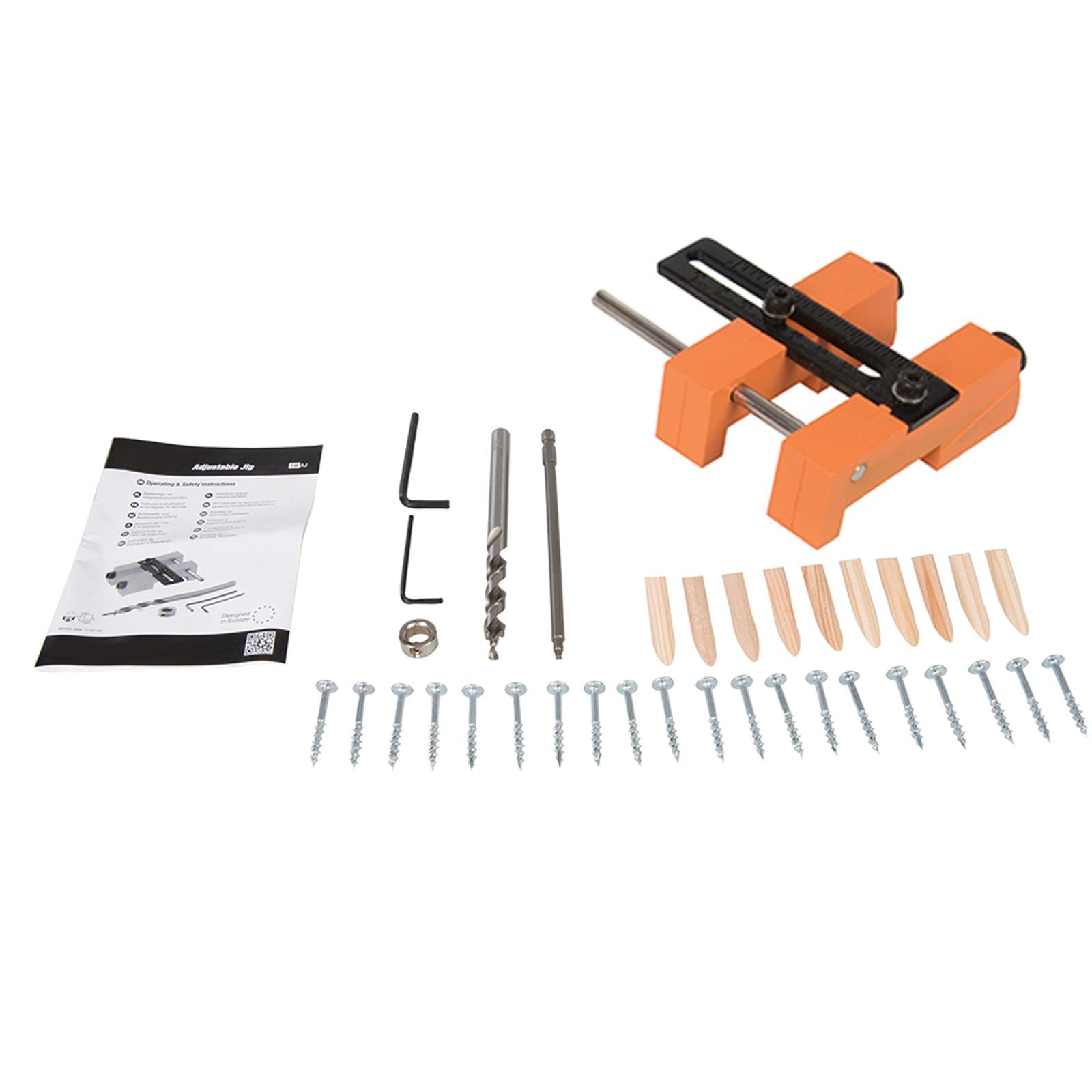 Adjustable Jig Aluminium Alloy With Step Drill Collar and Key Square Drive TWAJ