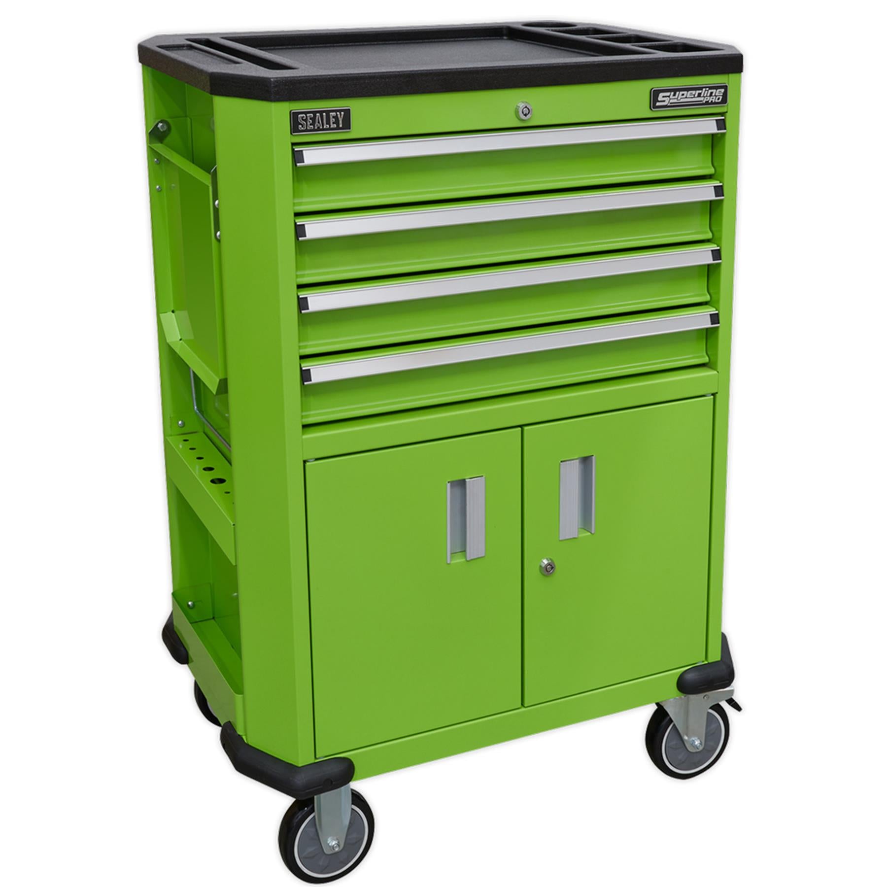 Sealey Tool Trolley with 4 Drawers & 2 Door Cupboard