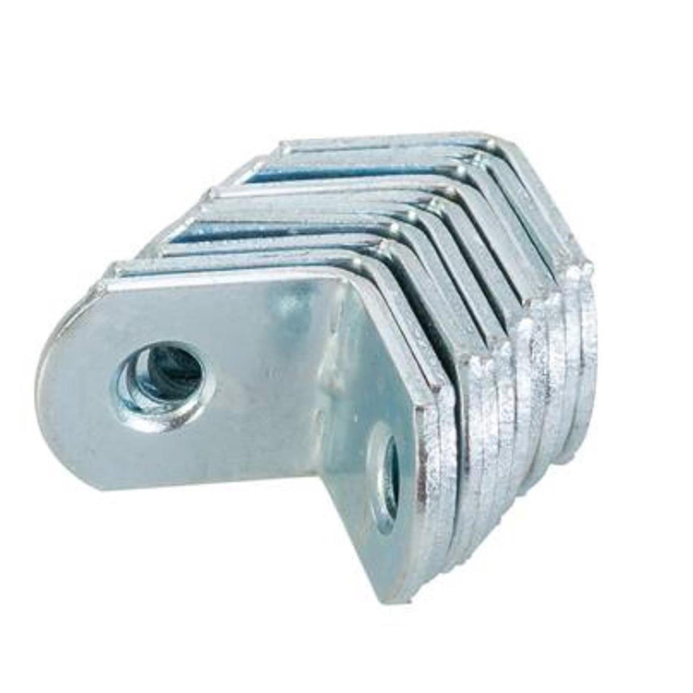 Angle Braces Corossion Free Zinc Plated For Shelving & Bracing 10Pk 19X19X1.5mm