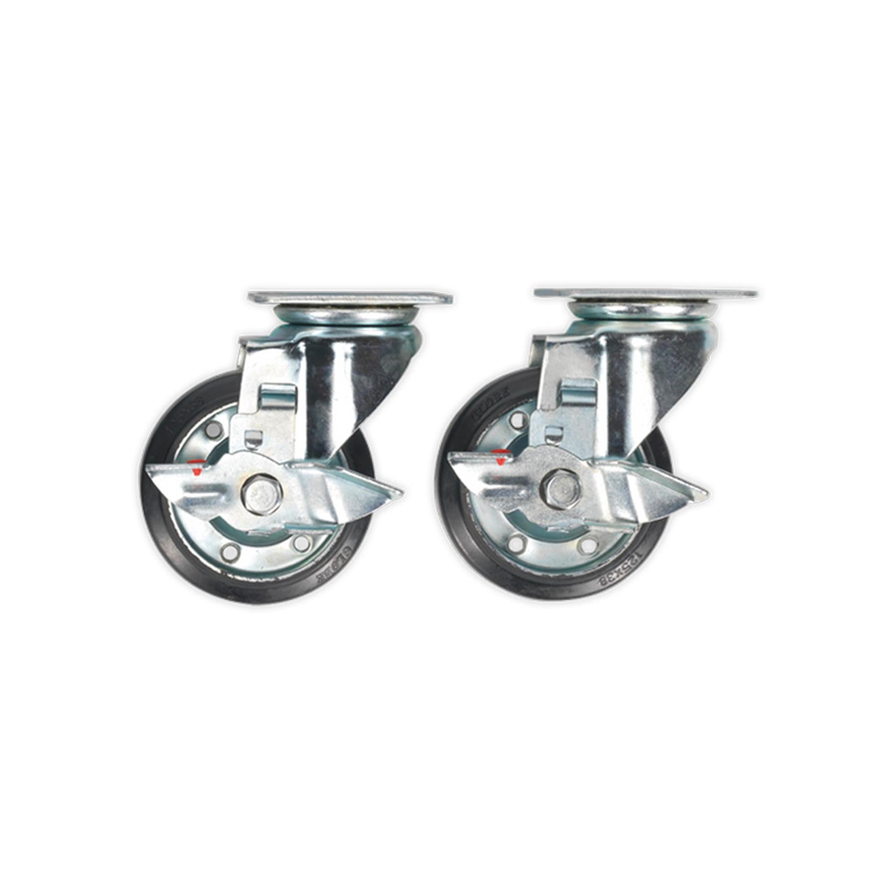 Sealey Industrial Handle & Wheel Kit for 565mm Cabinets