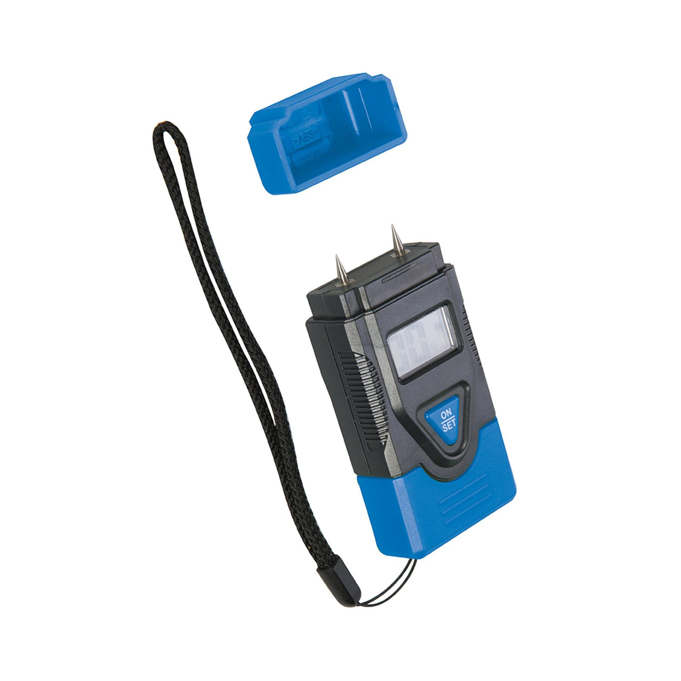 Digital Moisture Meter 4 X Lr44 With Back-Lit Lcd Display High Quality New