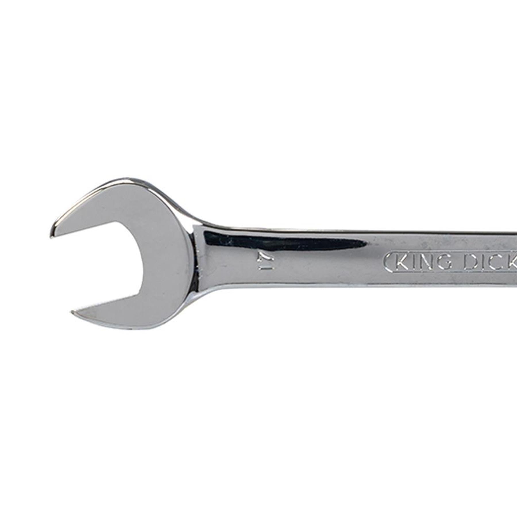 King Dick metric 17 MM polished chrome combination spanner wrenches spanners