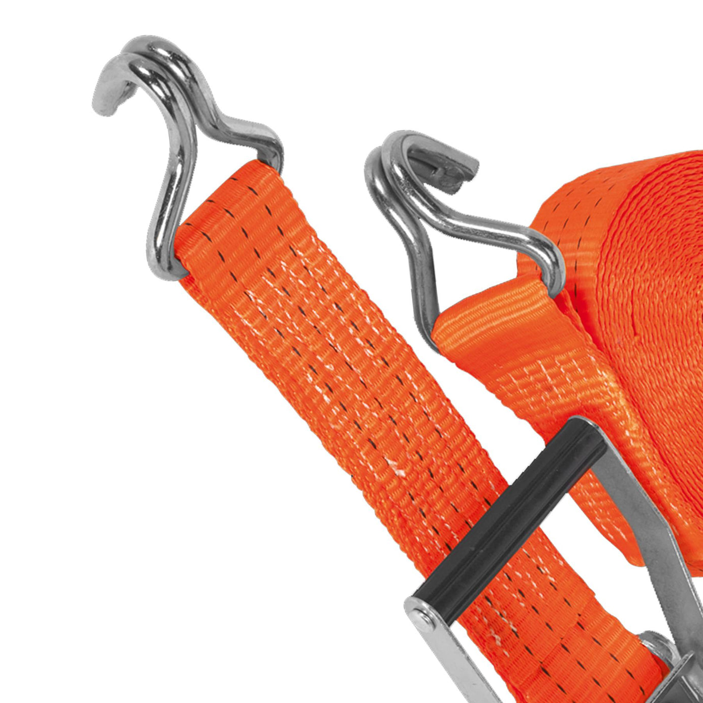 Sealey Ratchet Tie Down 50mm x 6m Polyester Webbing 3000kg Breaking Strength