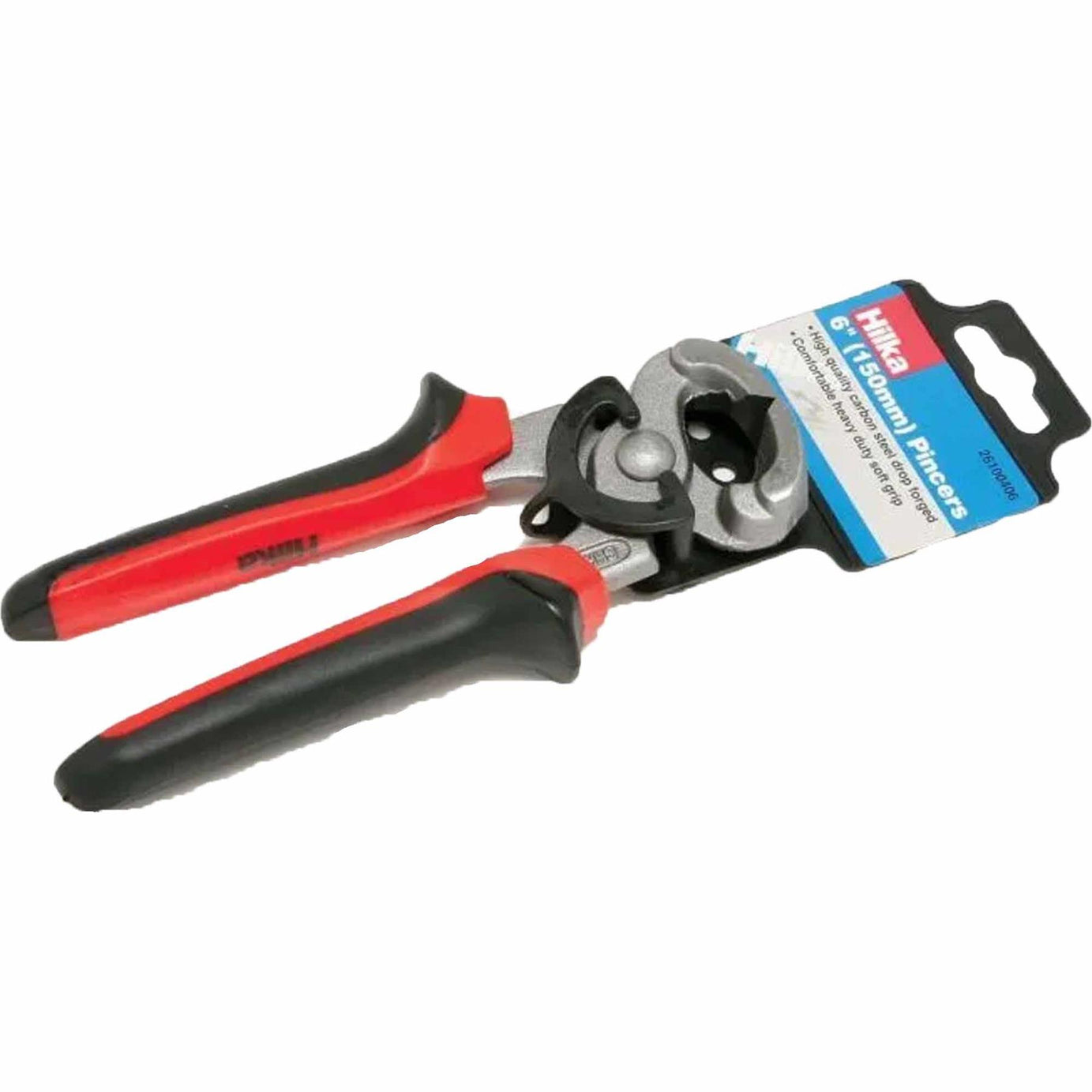 6" 150mm Carpenter Pincer Soft Grip Handle Nail Remover Tool