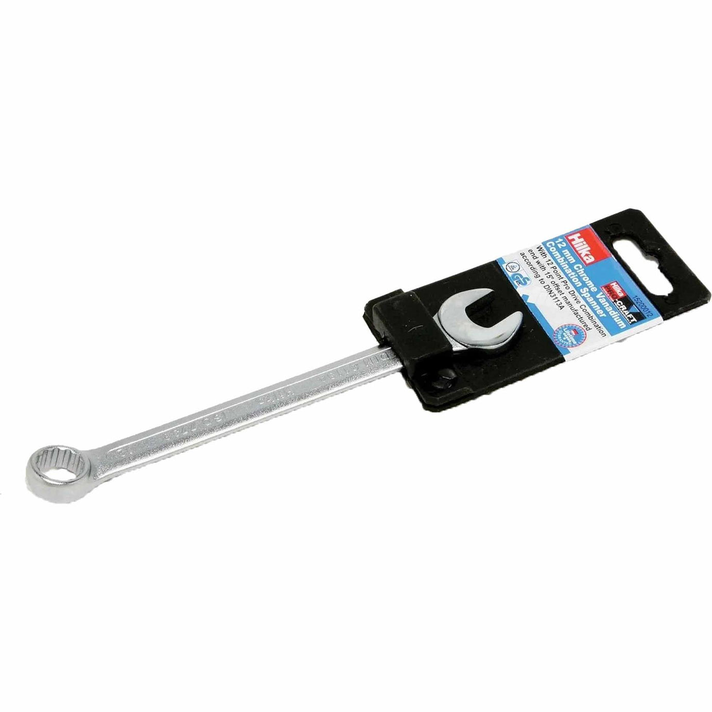 Hilka 12mm Combination Spanner Chrome Vanadium