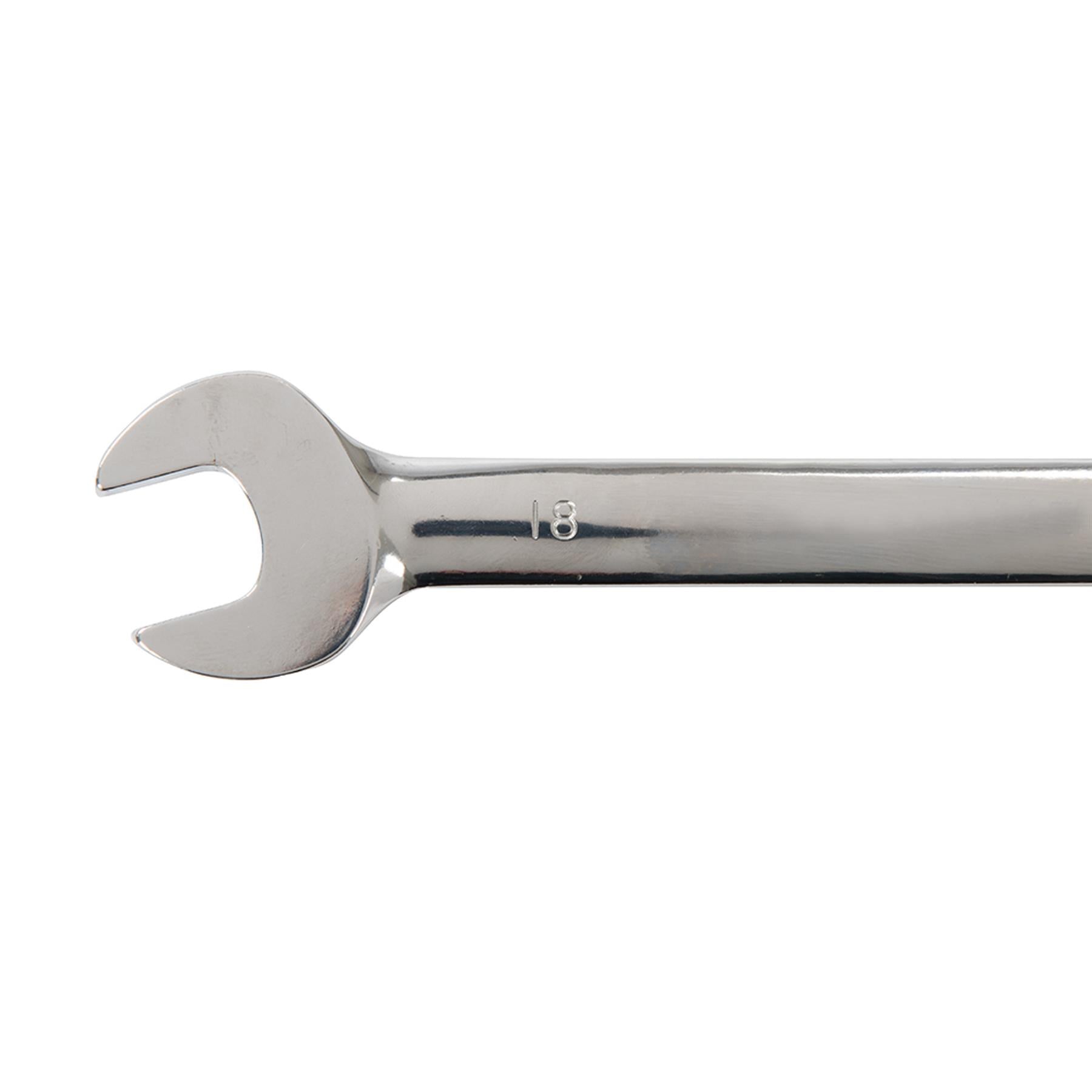 12Pce Flexible Head Ratchet Spanner Set 8mm - 19mm Polished 40Cr Alloy Steel