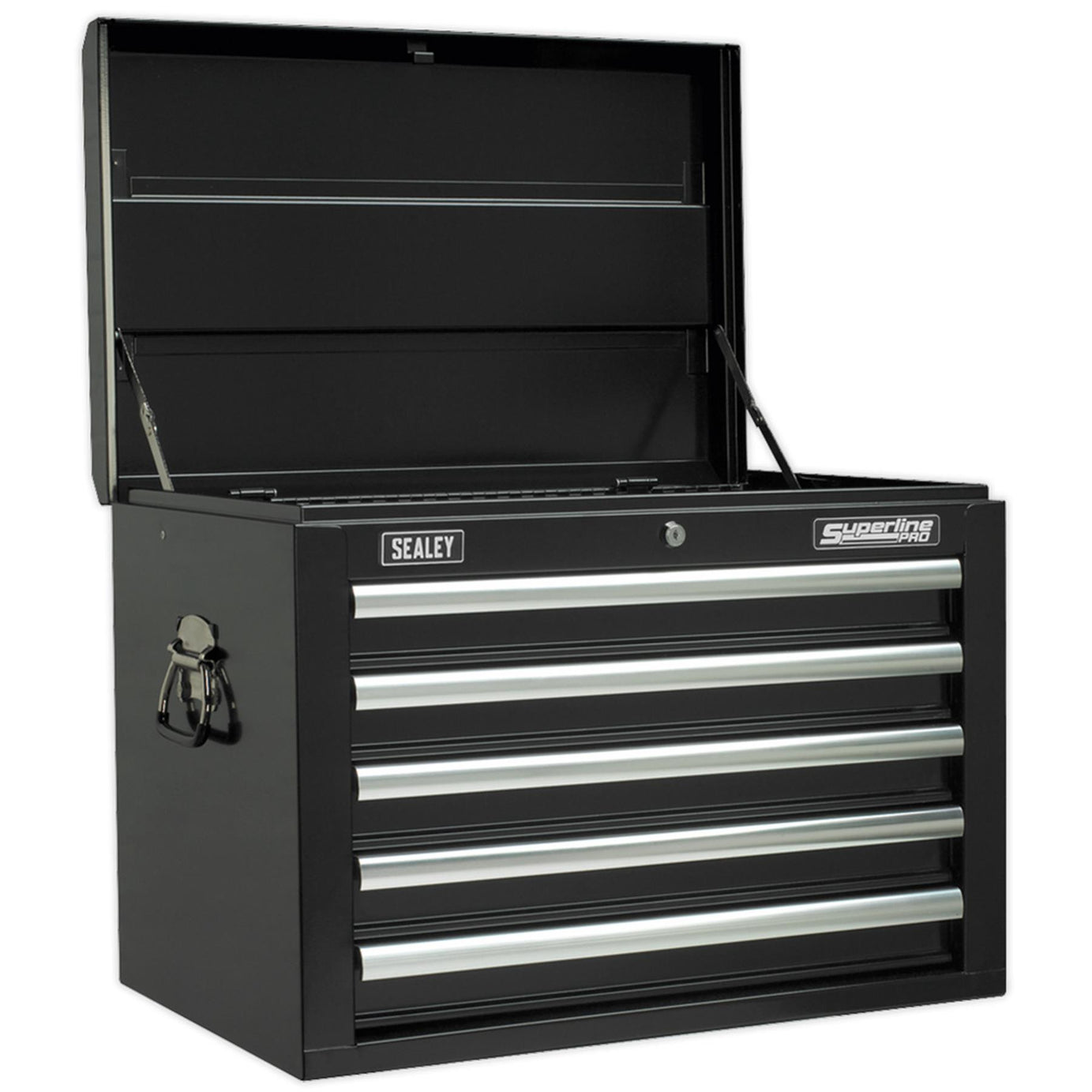 Sealey Topchest 5 Drawer with Ball Bearing Slides - Black