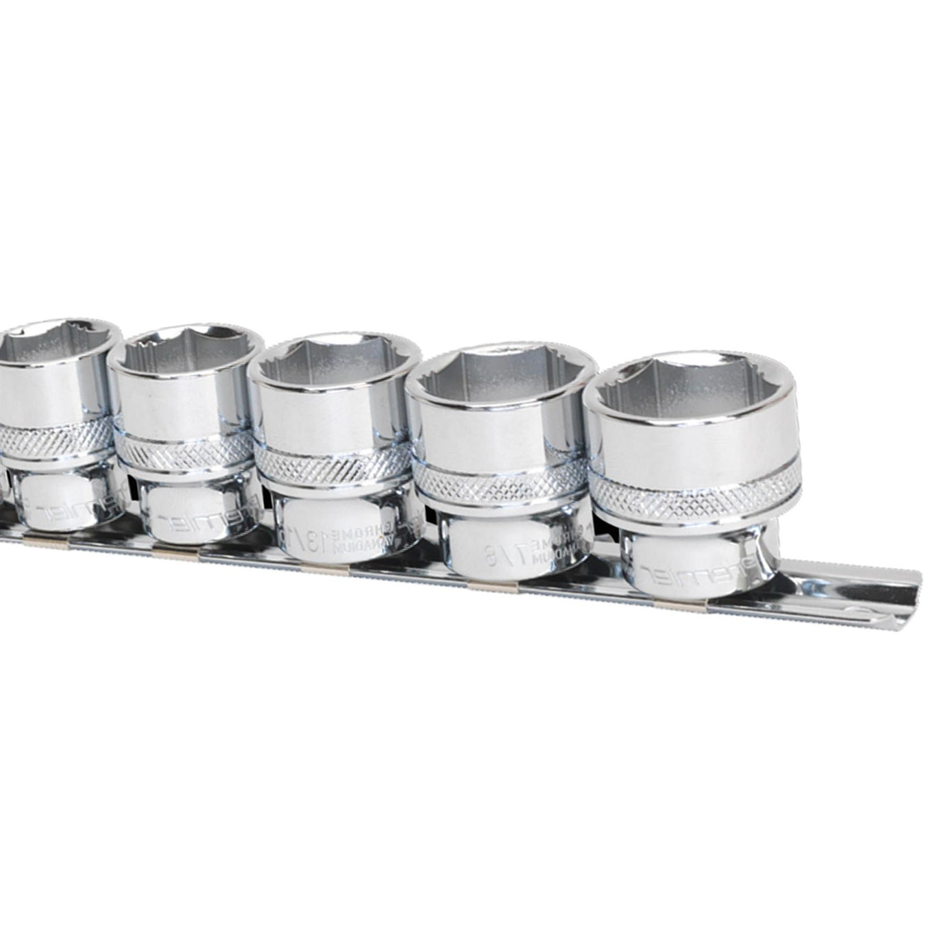 Sealey Socket Set 11pc 3/8"Sq Drive Lock-On 6pt Imperial