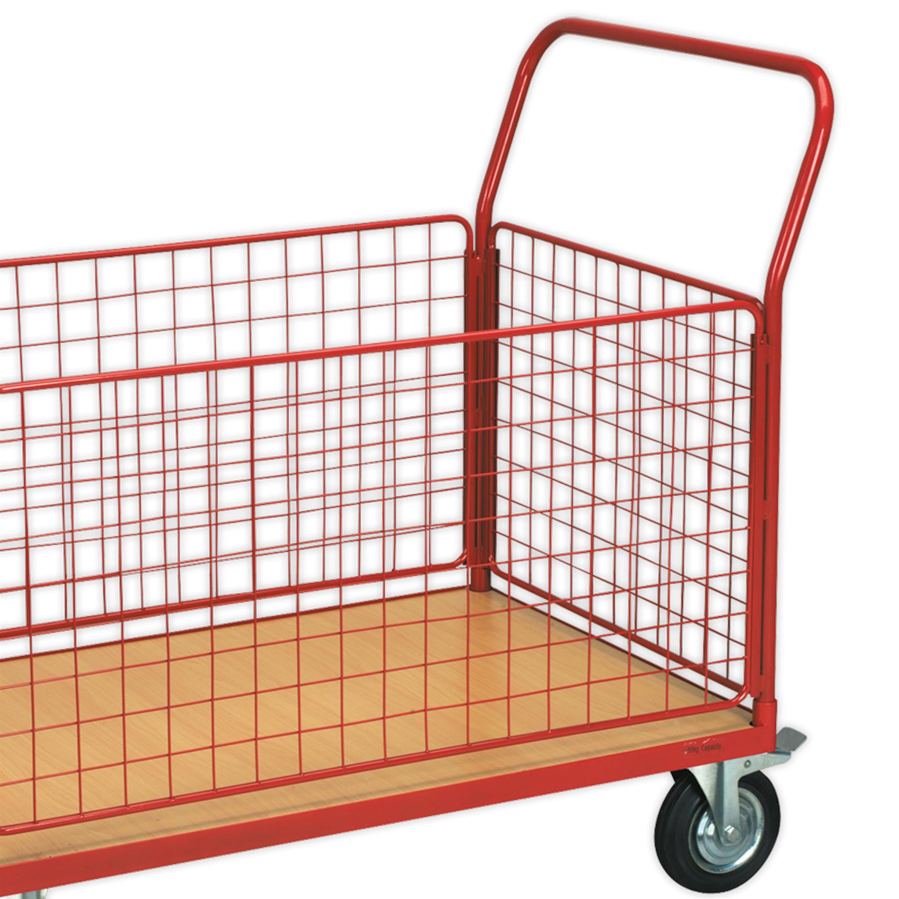 Sealey Platform Truck with 4 Removable Sides 300kg 1200 x 800mm