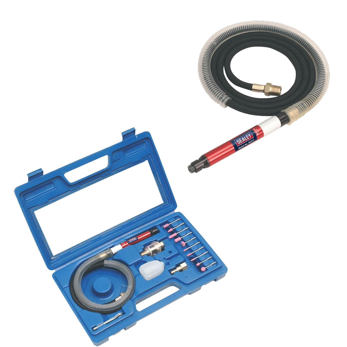 Sealey Air Micro Die Grinder Ø3mm Collet
