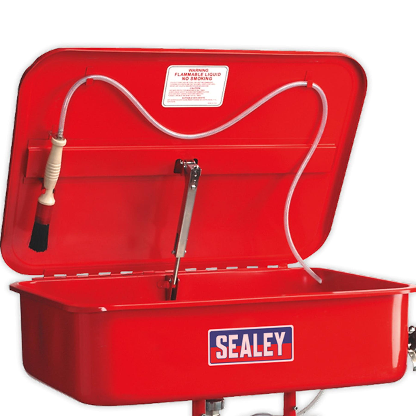 Sealey Mobile Parts Cleaning Tank Air Operated with Reservoir