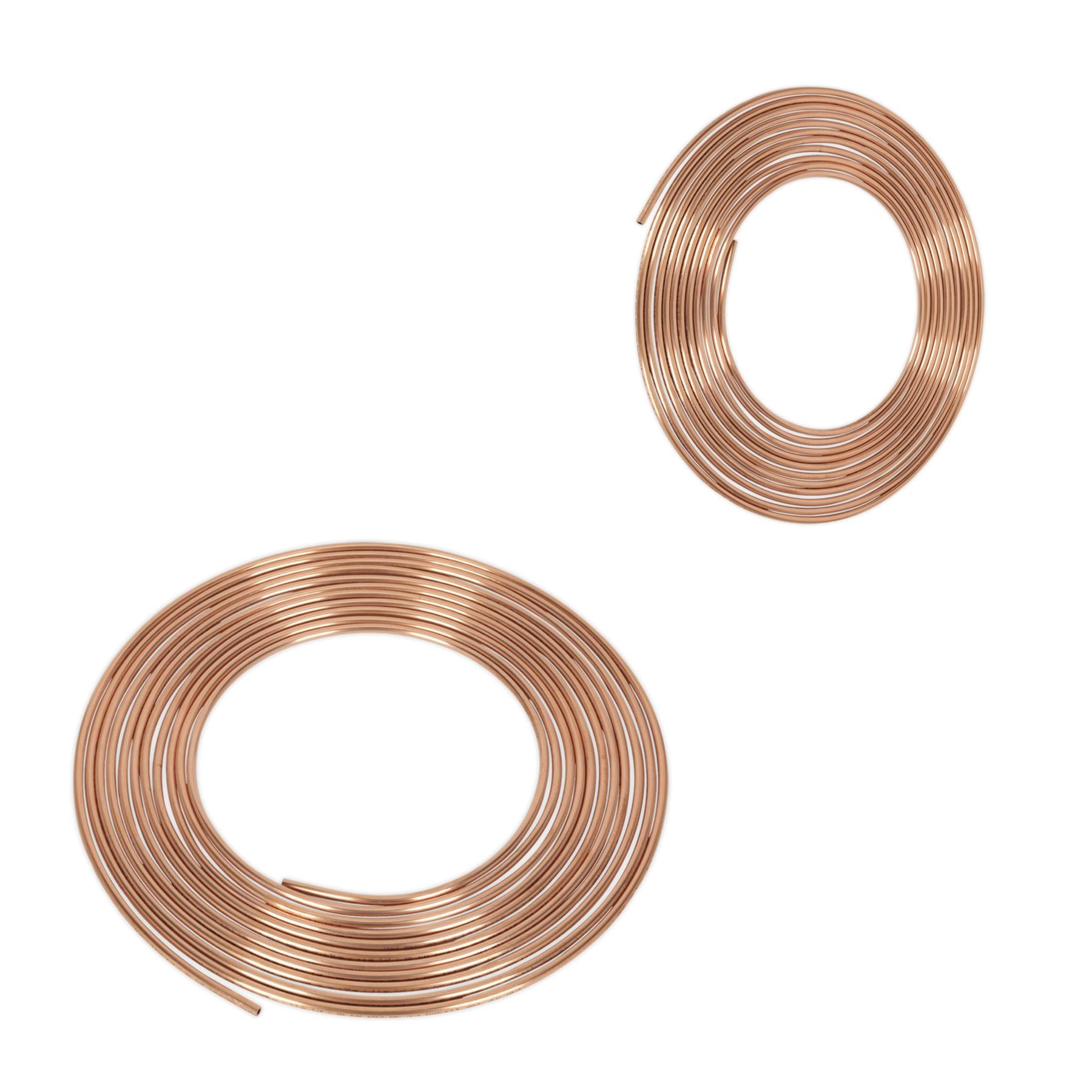 Sealey Brake Pipe Copper Tubing 20 Gauge 3/16" x 25ft