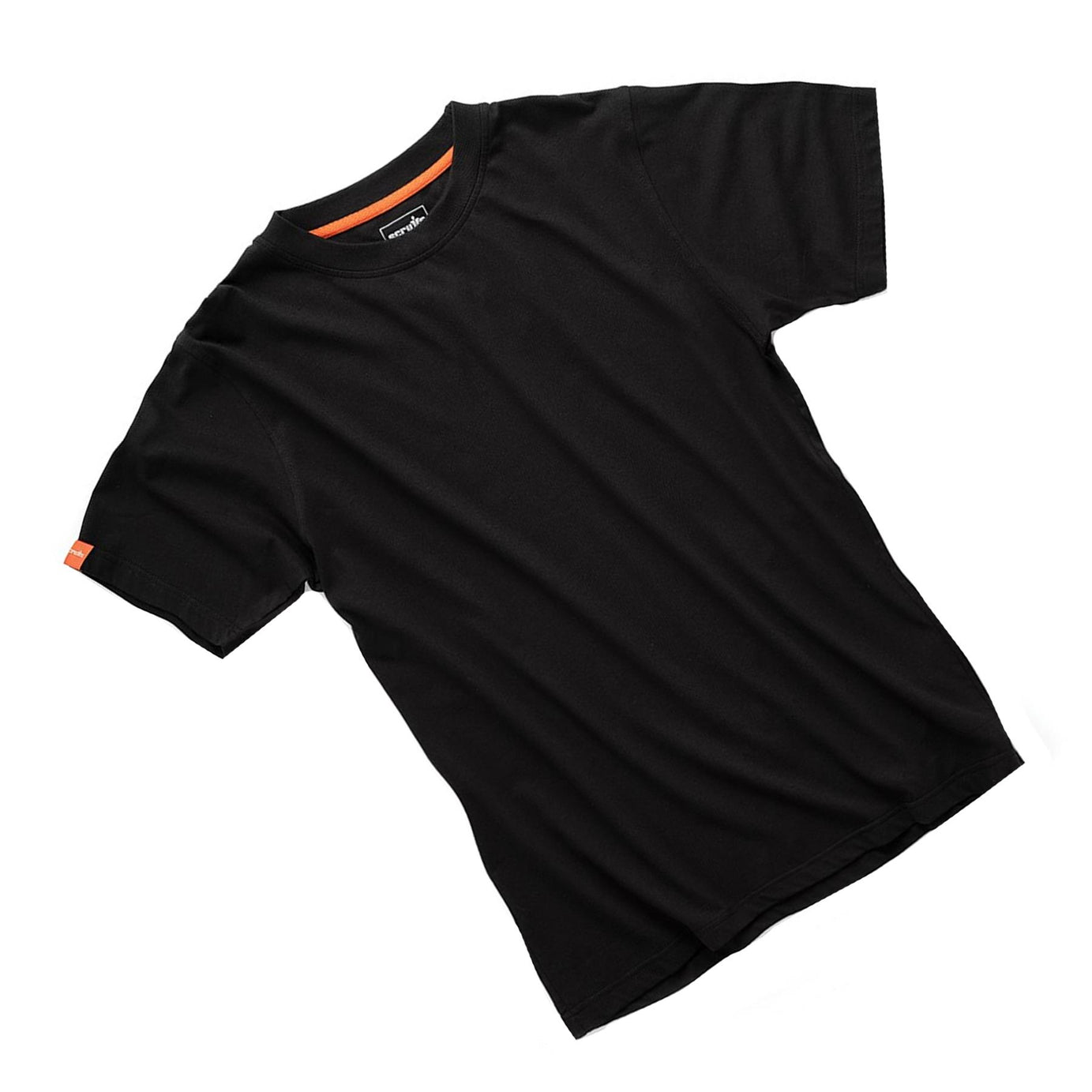 Scruffs Eco Worker T-Shirt Hardwearing Work Shirt Black M
