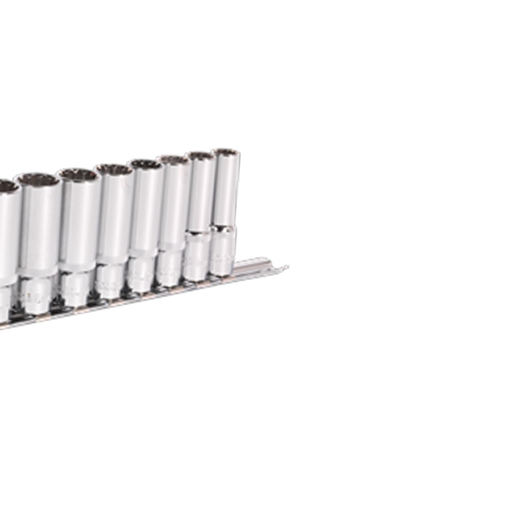 Sealey Socket Set 10pc Deep 3/8"Sq Drive Total Drive