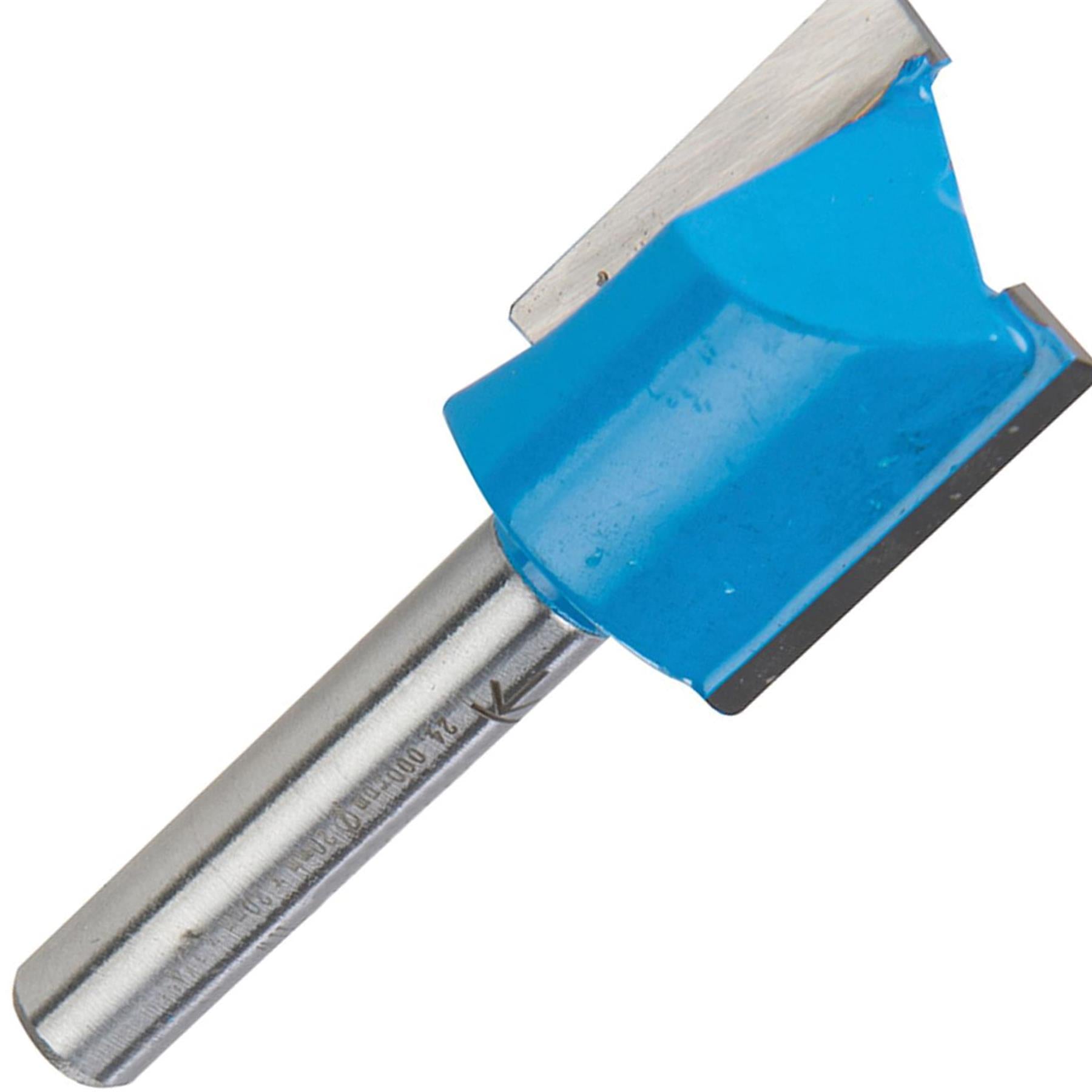 1/4" Shank Straight Metric Router Bits TCT Cutter Cut 20mm long x 20mm Diameter