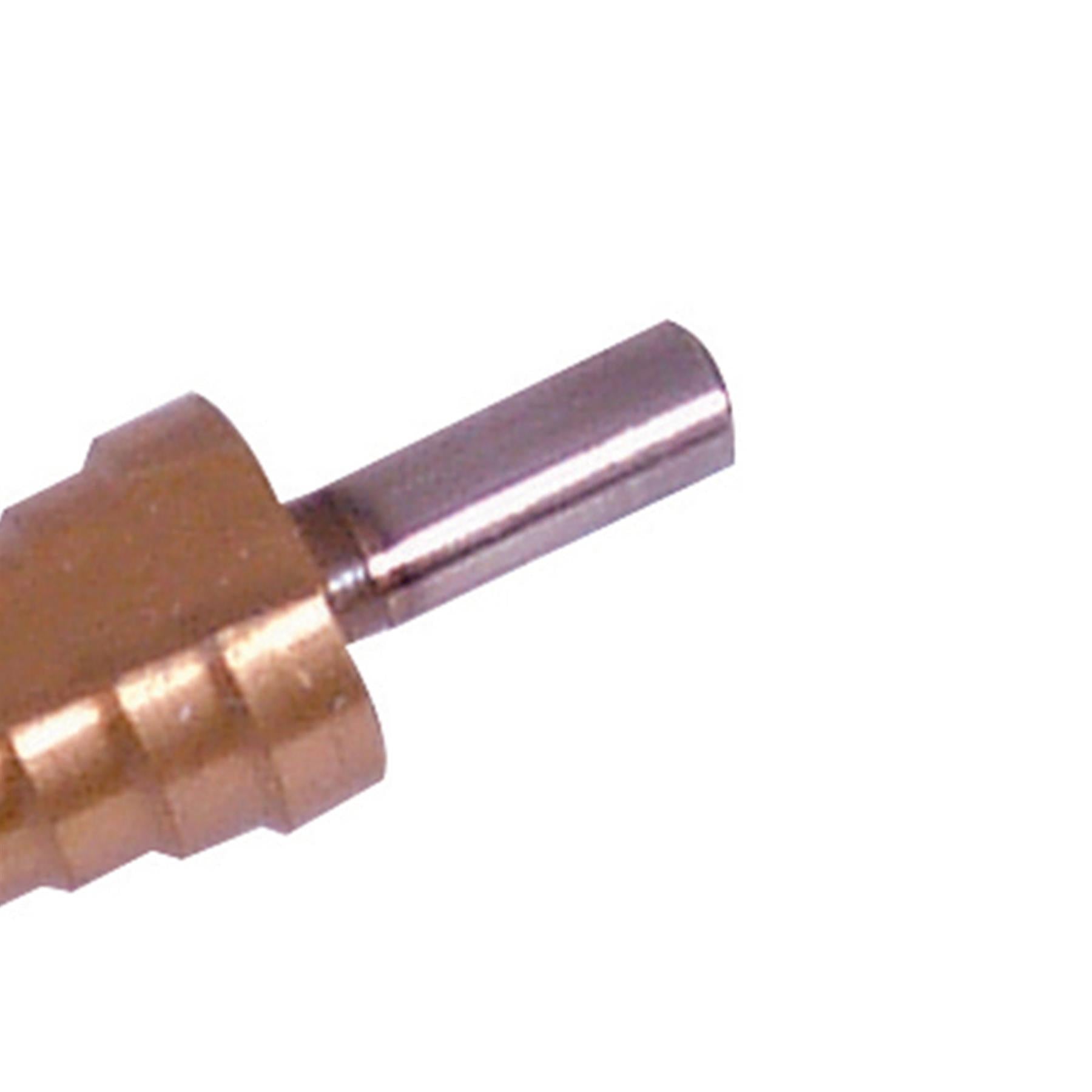 Titanium-Coated Hss Step Drill Bit 4mm - 22mm DIY Tools Produces Accurate Holes