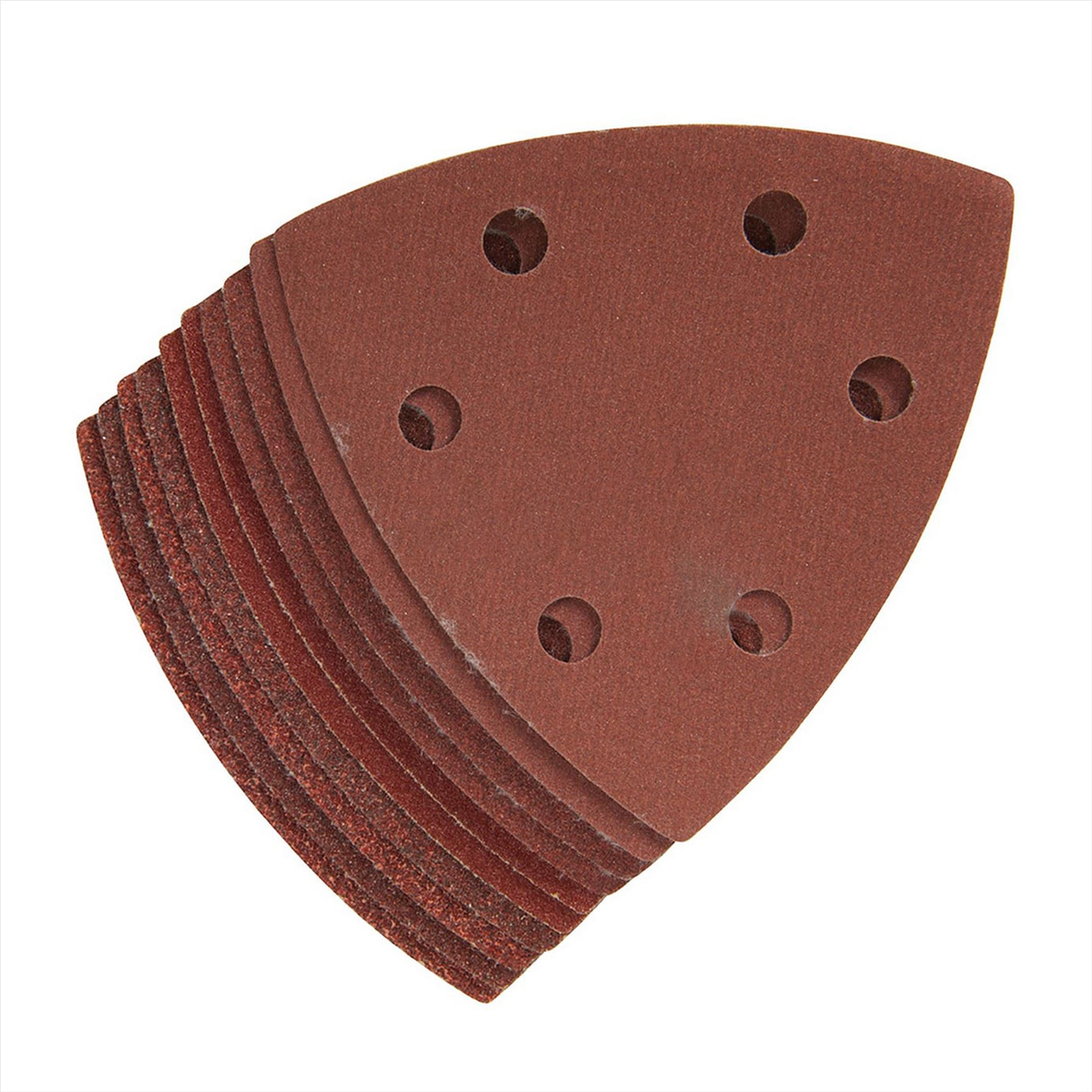 Hook & Loop Triangle Sanding Sheets 90mm 10Pk 60 80 120 240 Grit Quality