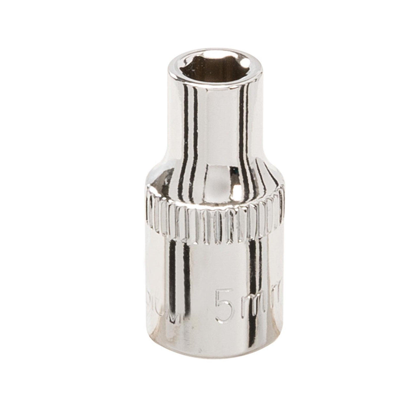 Quality Socket 1/4" Drive Metric Hex Square 5mm Individual Hex Polished Crv