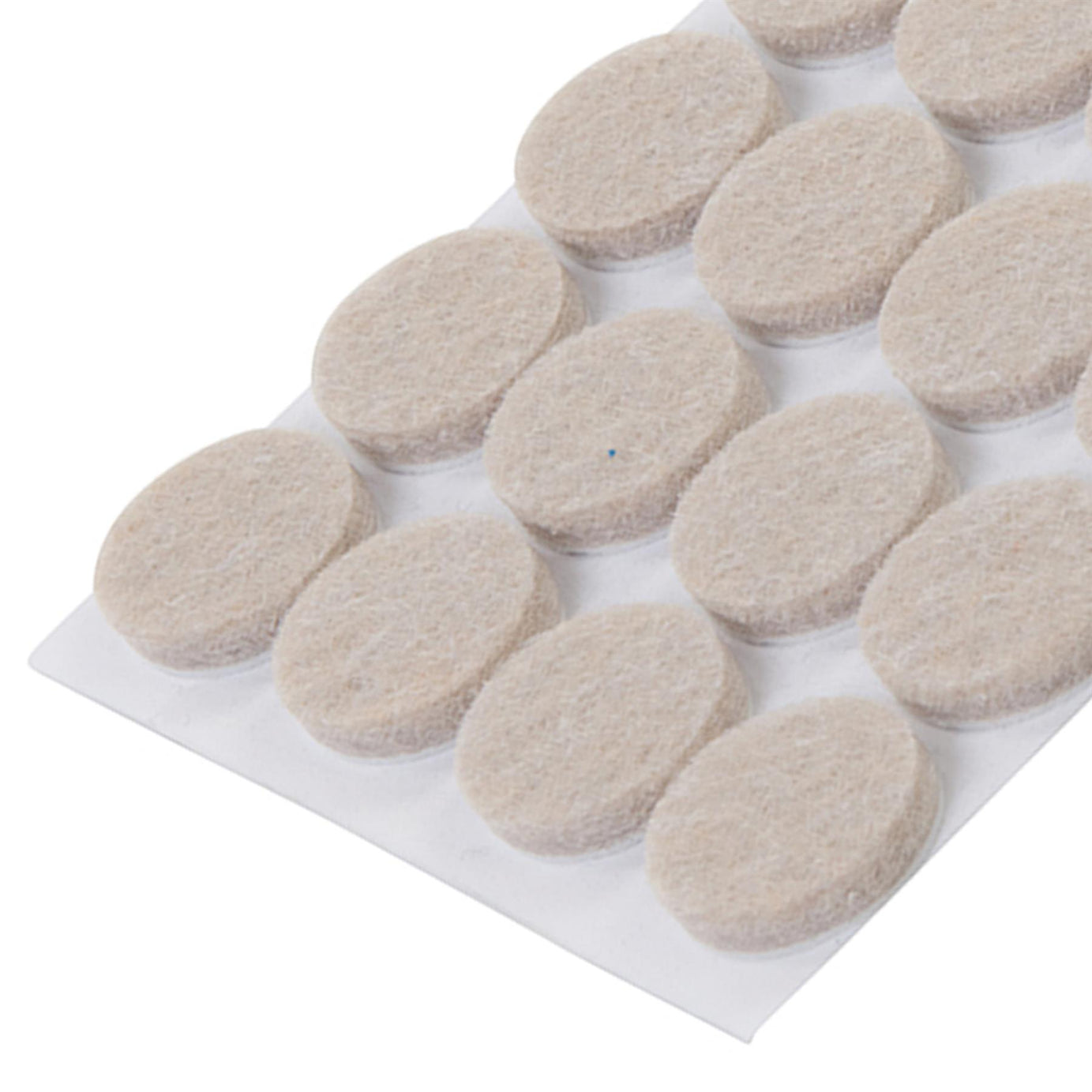 24Pk Self Adhesive Felt Pads Protectors - 20mm Round Provides Smooth Protection
