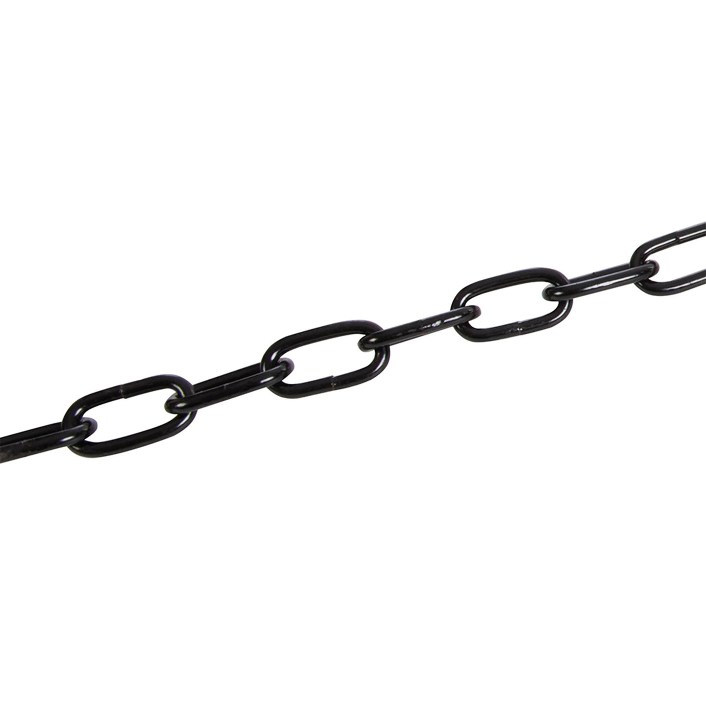 Japanned Chain Black 5mm X 2.5M Corrosion Resistant Weatherproof Finish