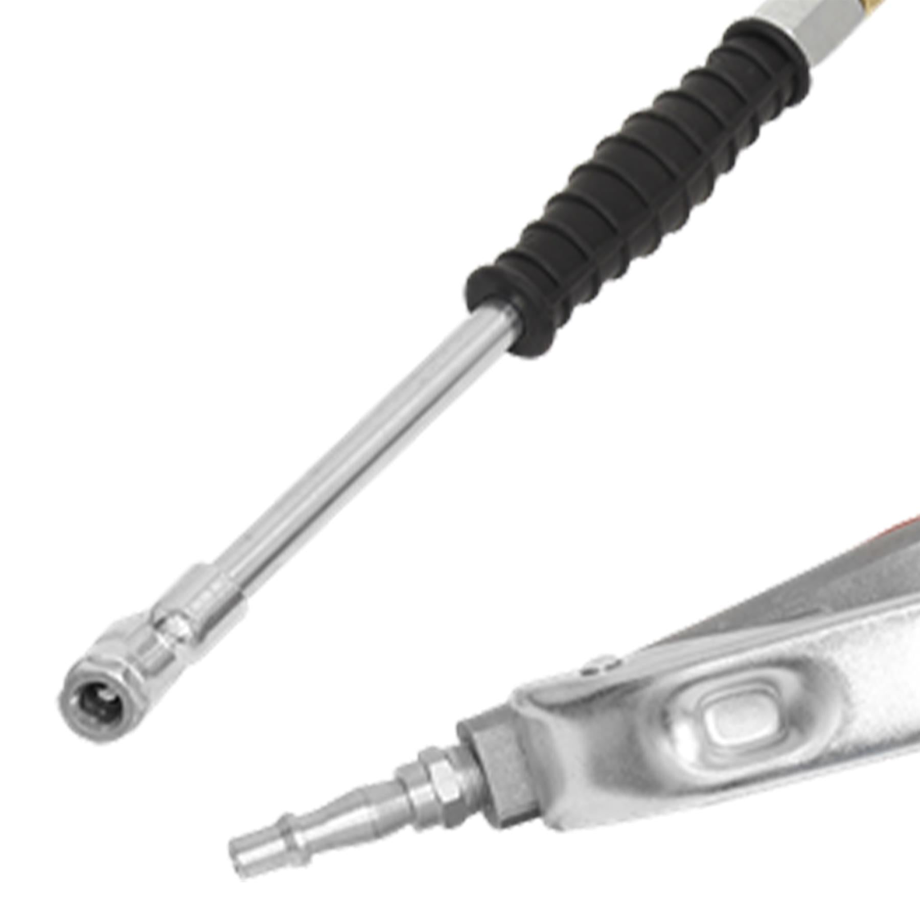 Sealey Digital Tyre Inflator 0.5m Hose with Push-On Chuck