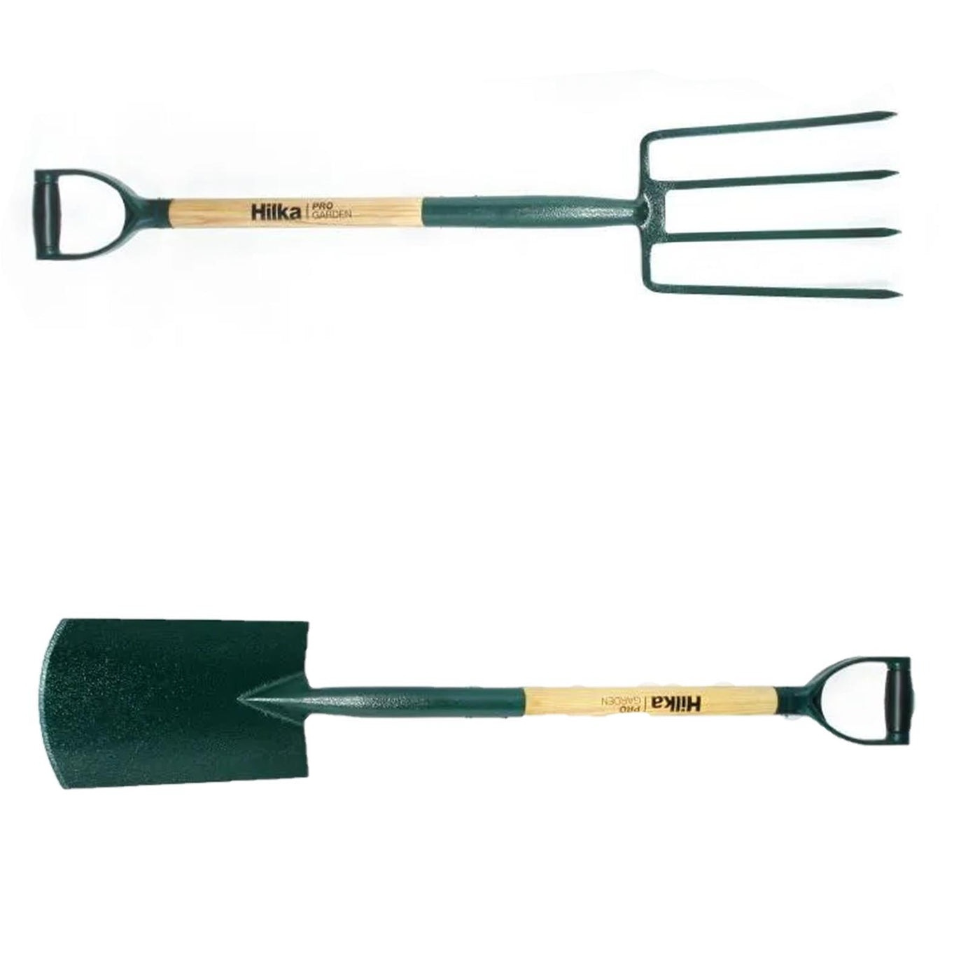 Durable 2-Piece Carbon Steel Digging Spade