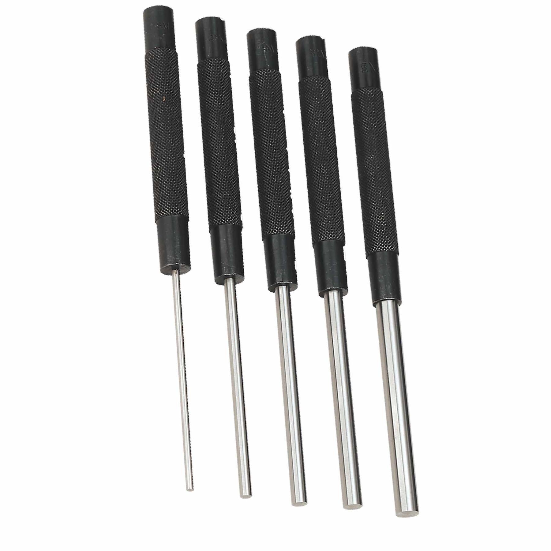 Sealey Parallel Pin Punch Set 5pc Long Pattern