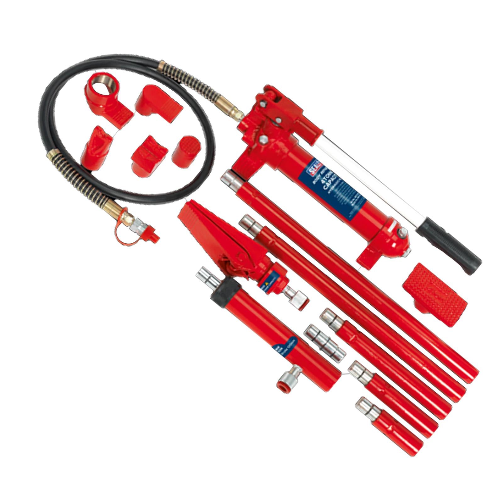 Sealey RE97/4 Hydraulic Body Repair Kit 4tonne Snap Type