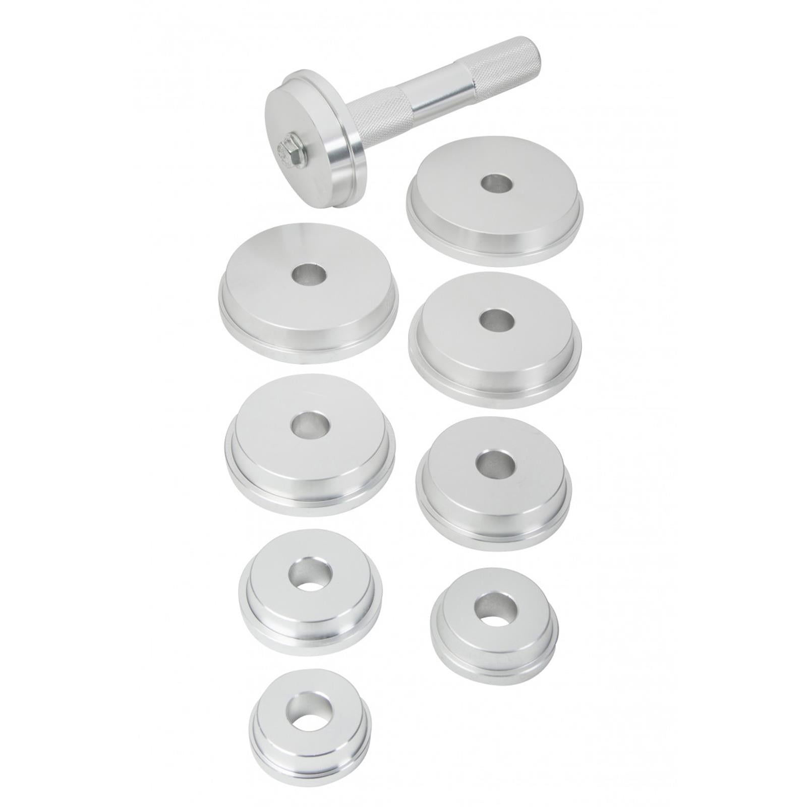 Bluespot Wheel Bearing Race and Seal Driver Set 40mm - 81mm 10pc Aluminium Kit