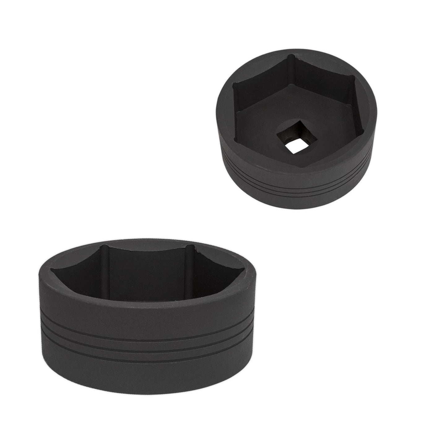 Sealey Impact Socket 100mm 1"Sq Drive Commercial Chrome Molybdenum 6pt