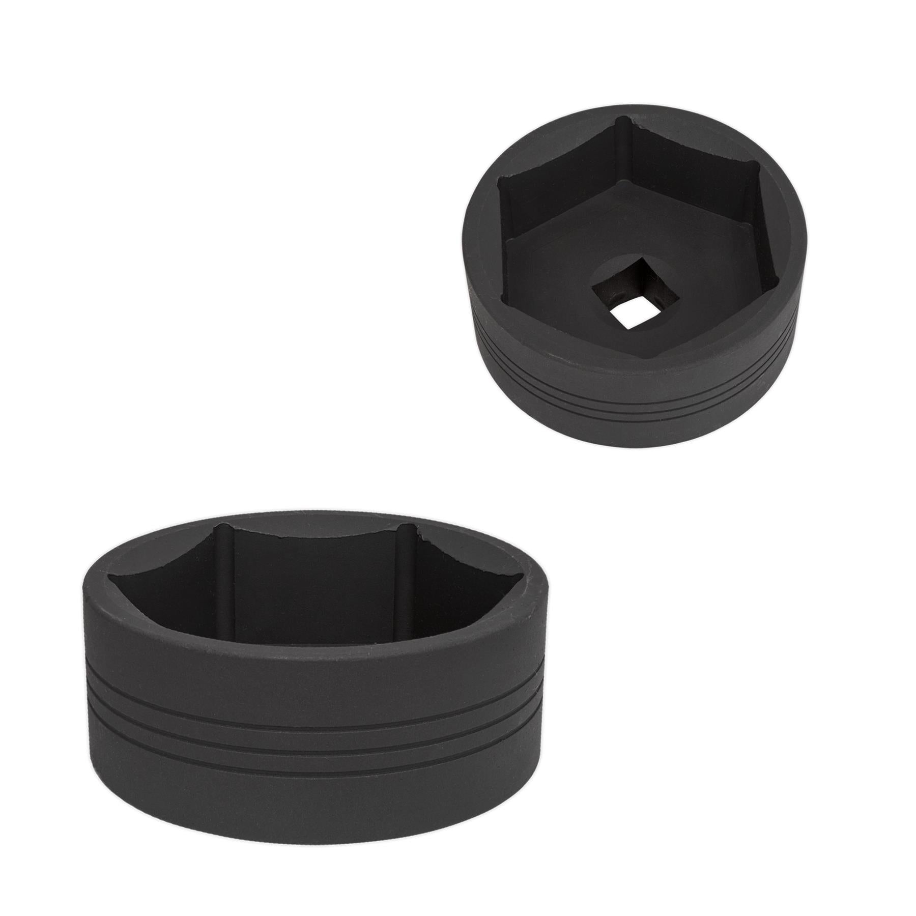 Sealey Impact Socket 100mm 1"Sq Drive Commercial Chrome Molybdenum 6pt