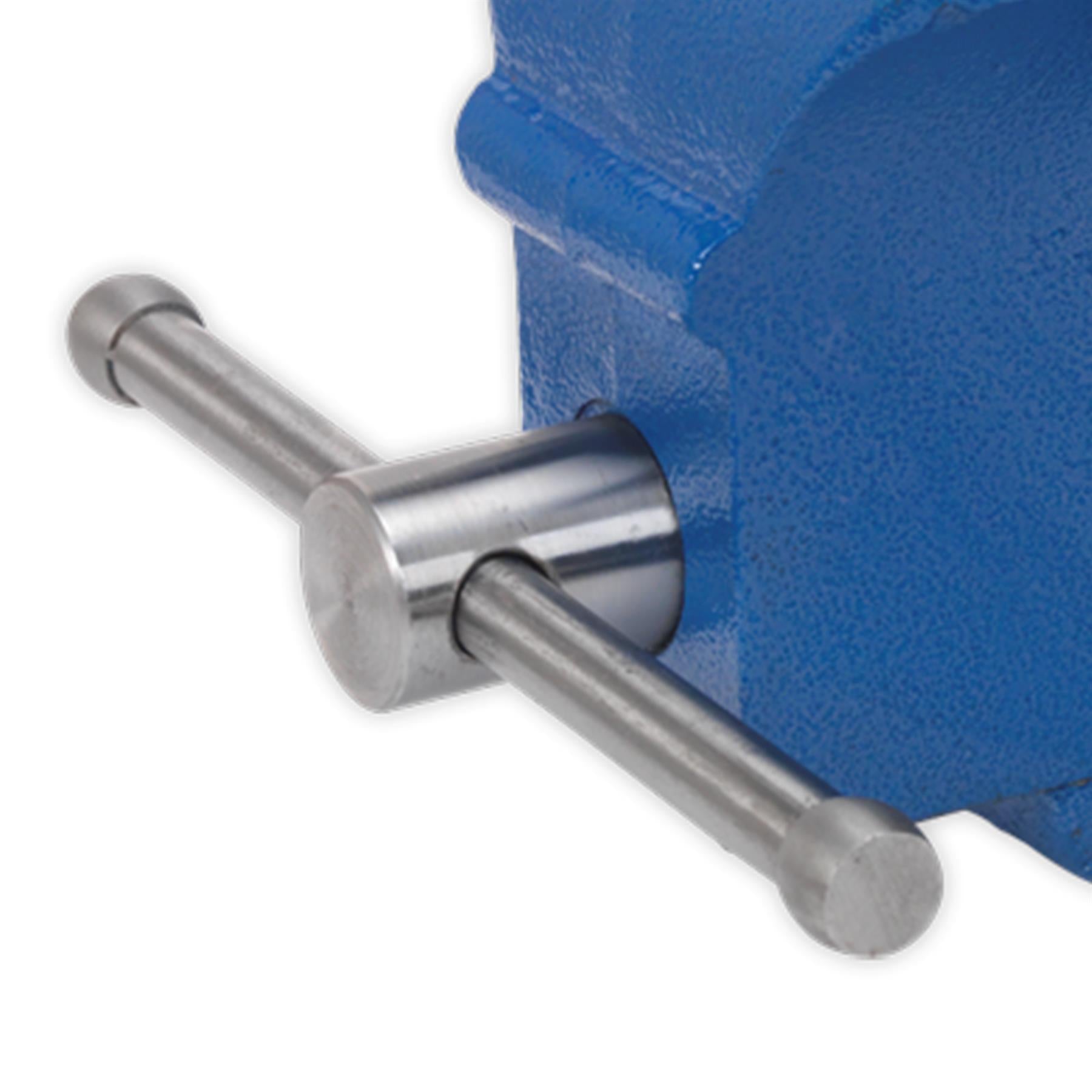 Sealey Vice 200mm Fixed Base Professional Heavy-Duty