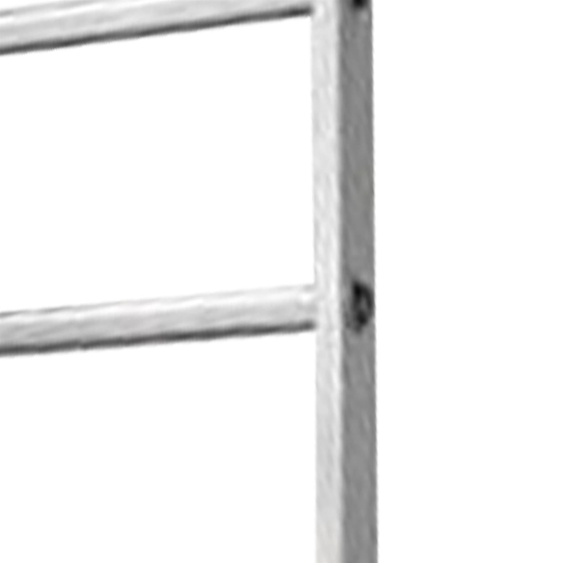 Dapetz PRo 9 Rung Aluminium Extension Ladder 2.5m, Single Section, Made In Uk