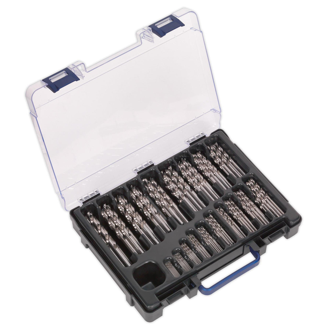 Sealey HSS Fully Ground Drill Bit Assortment 170pc �1-10mm