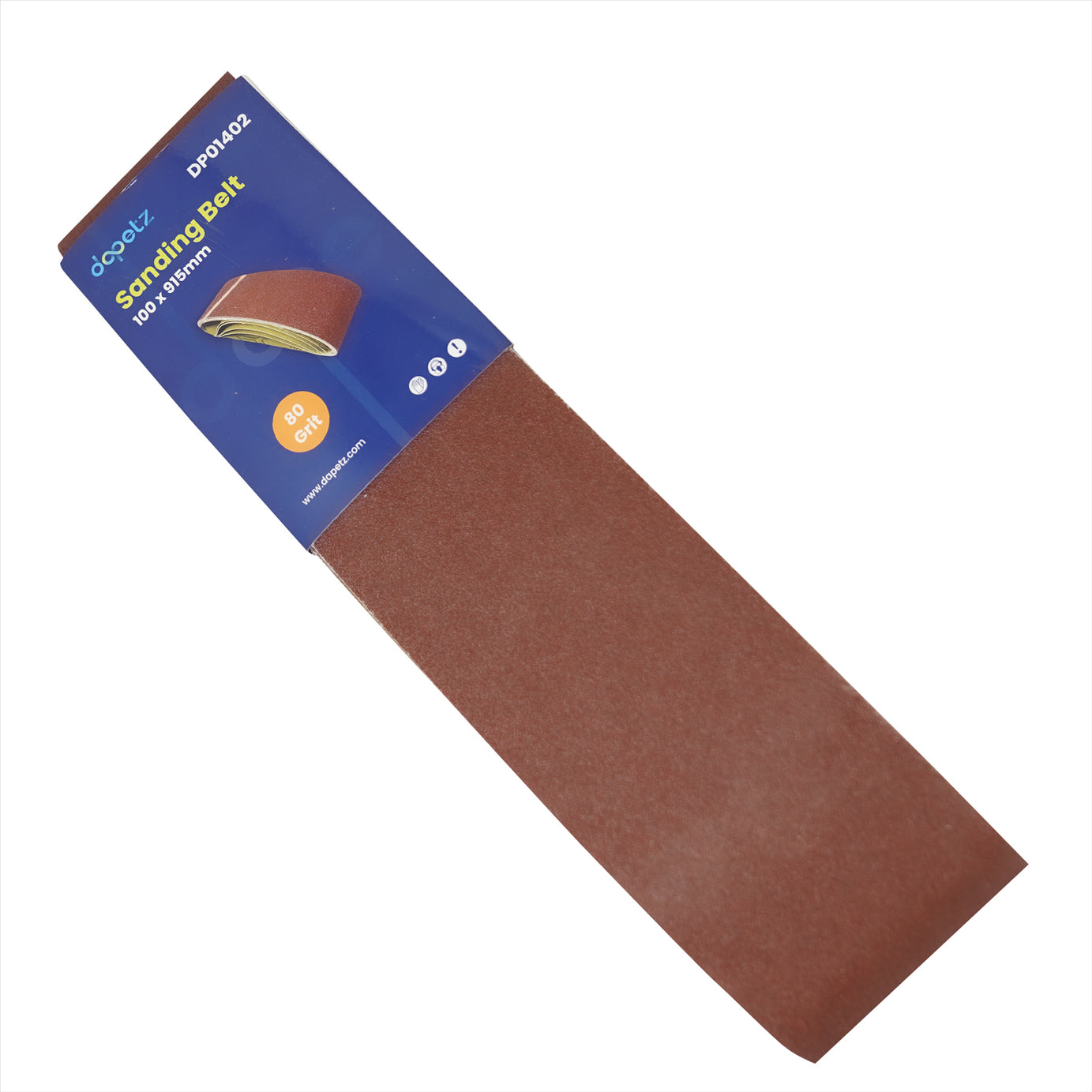 5 Pack Sanding Belts (80 Grit)