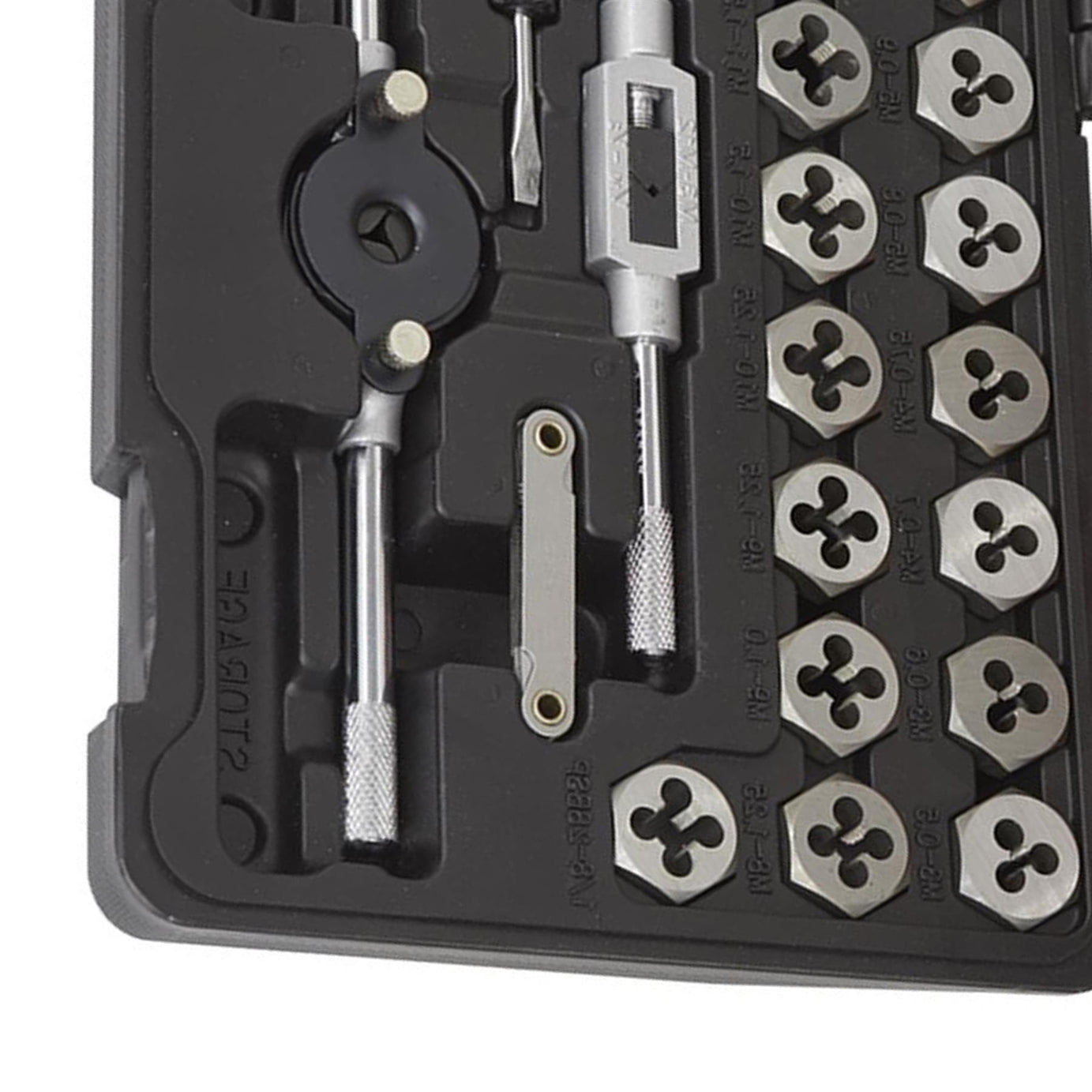 Sealey 39pc Tap and Hex Die Set Metric Thread Cutting Repair Tool M3 - M12 Steel