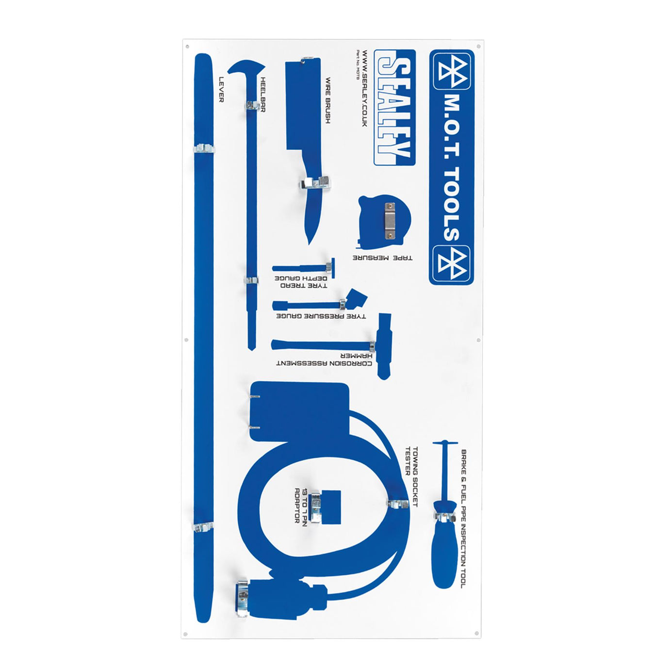 Sealey MOT Tool Board
