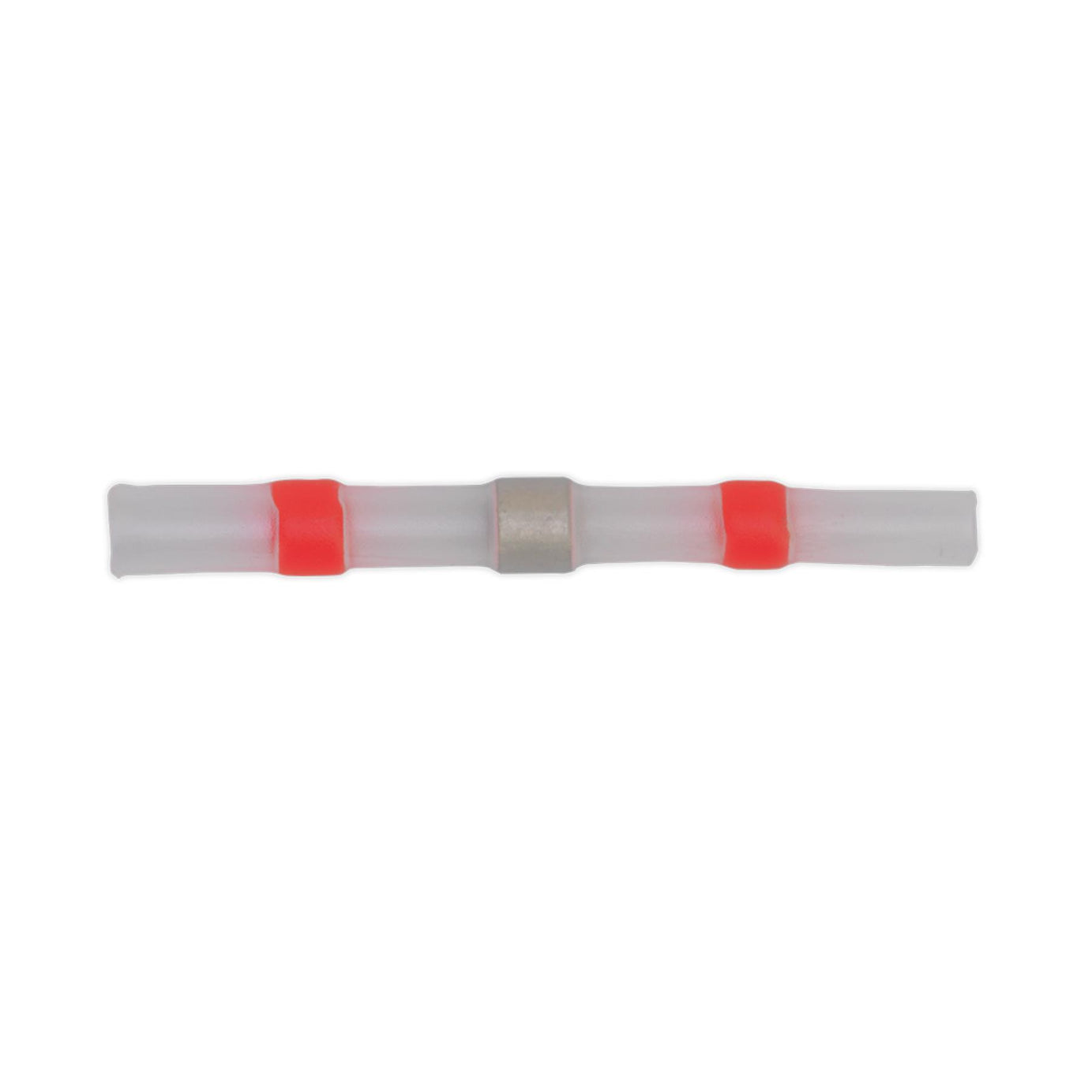 Sealey Heat Shrink Butt Connector 22-18 AWG Red Pack of 25