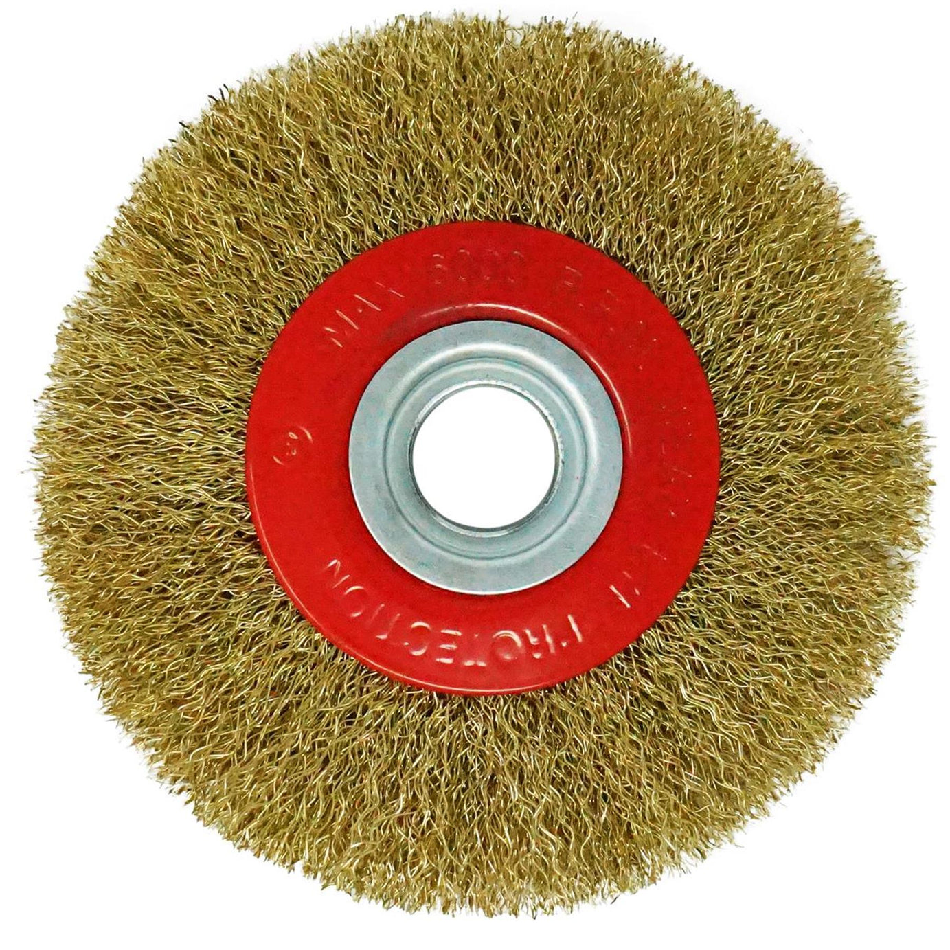 150mm 6 Bench Grinder Wire Wheel Cleaning Polishing Brassed New