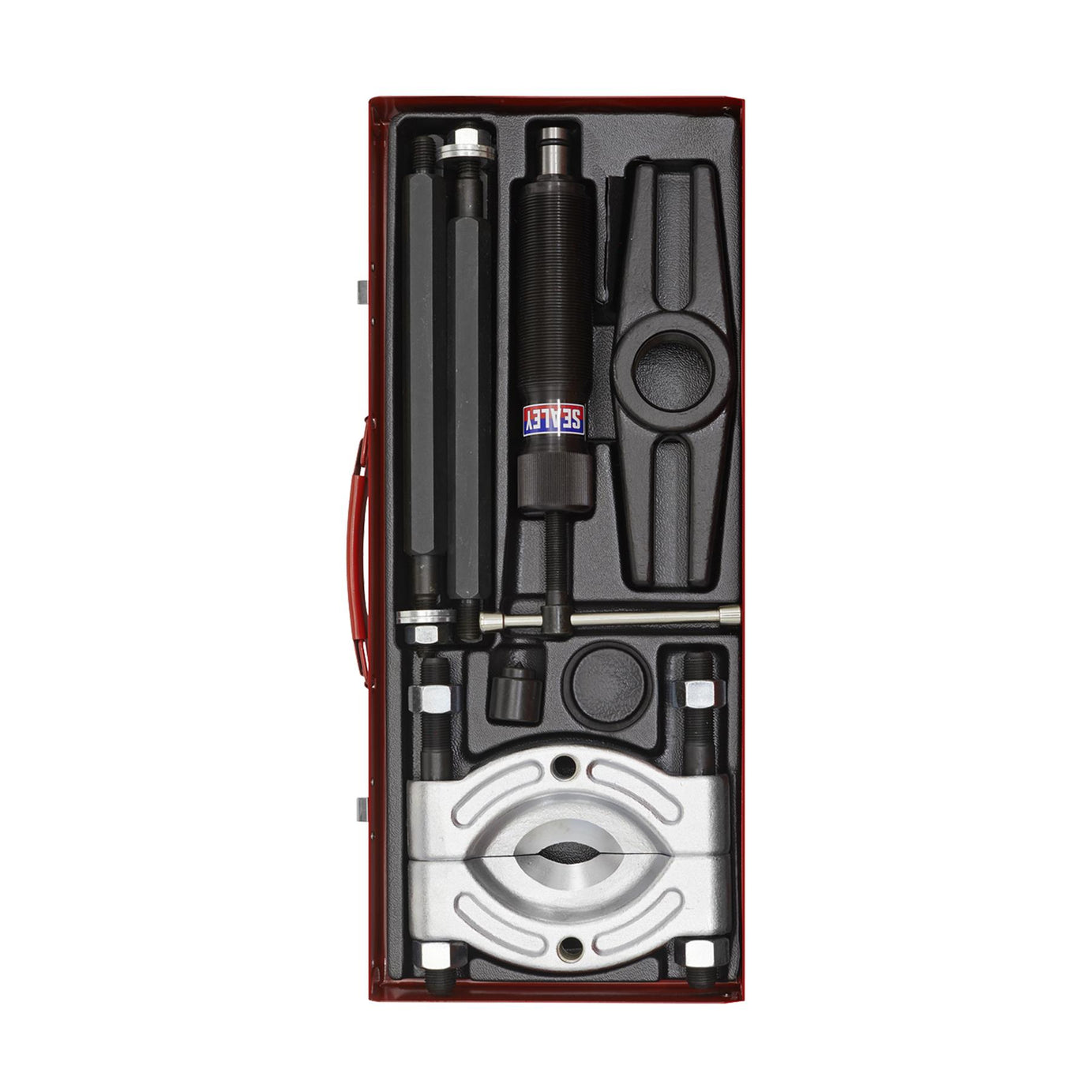 Sealey Bearing Separator/Puller Set 8pc Hydraulic Steel Case