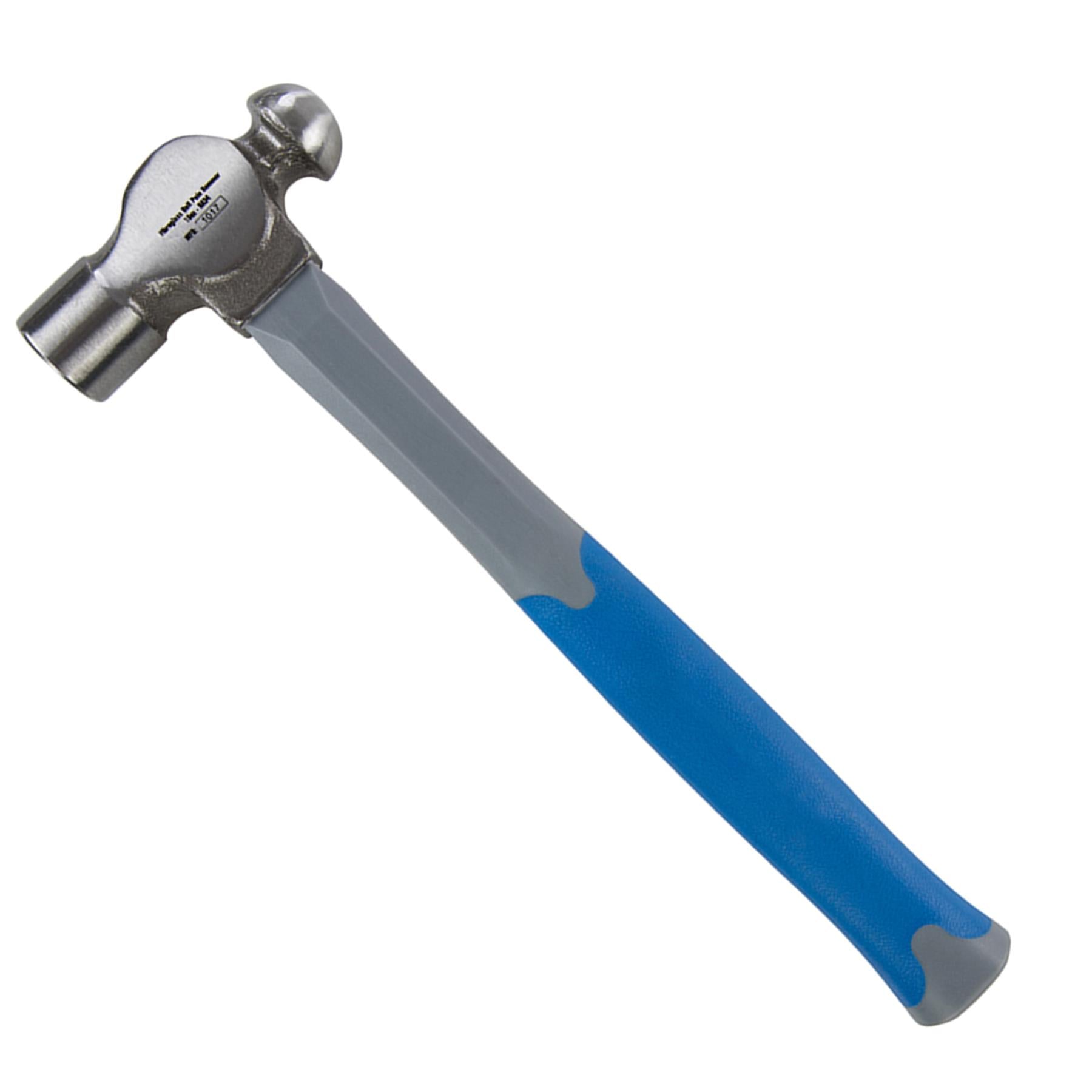 Fibreglass Ball Pein Hammer - 16Oz (454G) Garage Workshop High Grip DIY