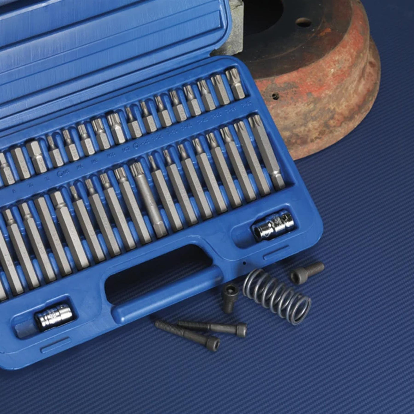 Sealey TRX-Star*/Hex/Spline Bit Set 42pc 3/8" & 1/2"Sq Drive