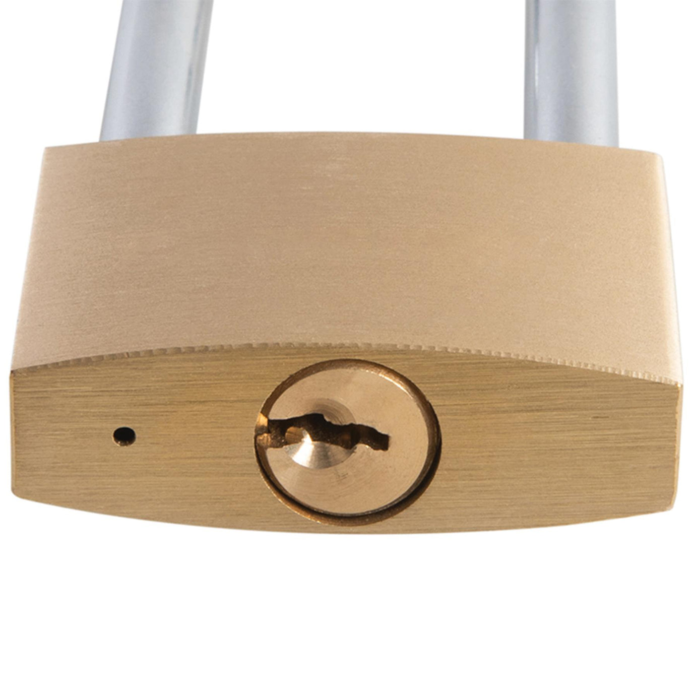 50mm Brass Body Chrome Plated Solid Padlock Hardened Multi-Pin Tumbler Lock
