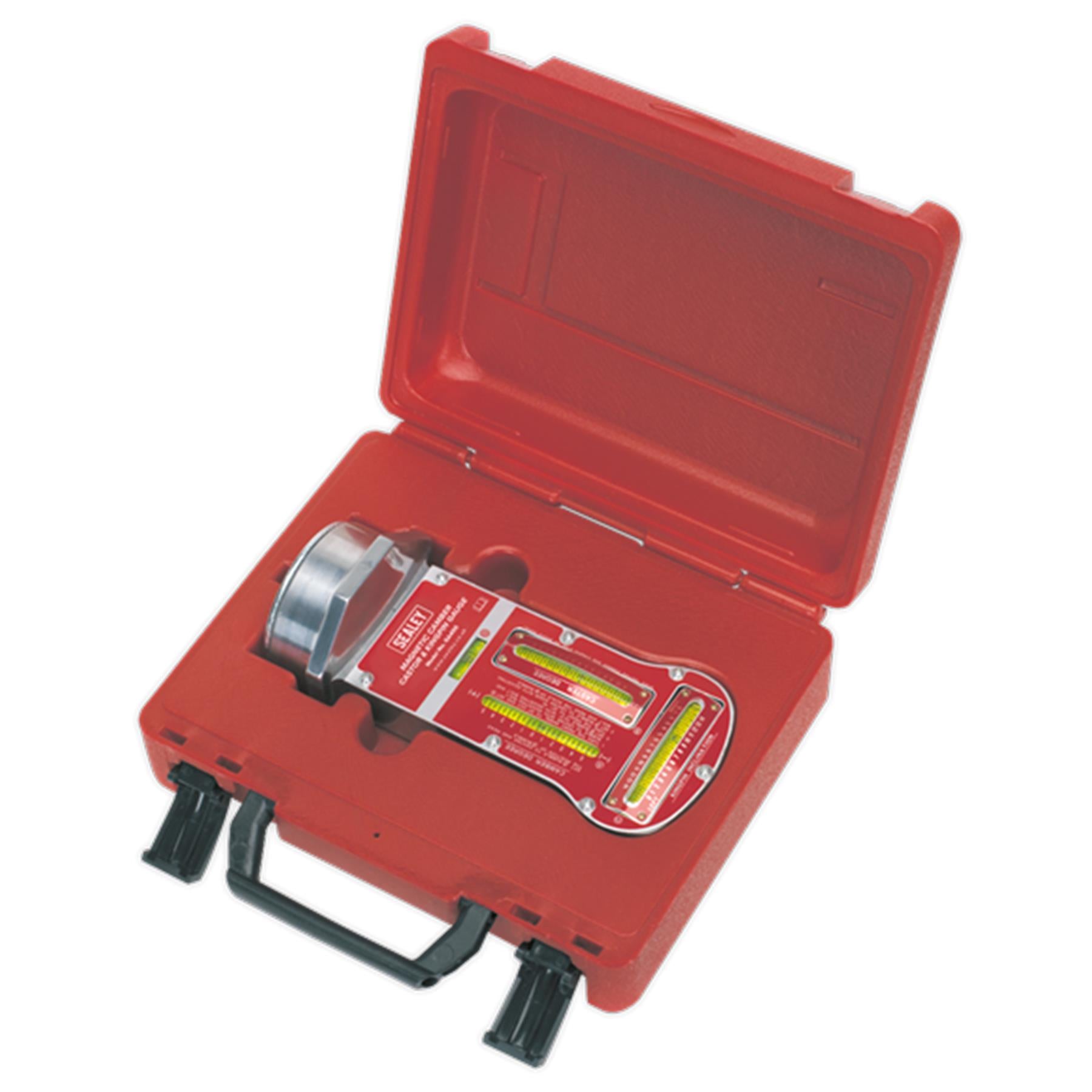 Sealey Magnetic Camber Castor & Kingpin Gauge