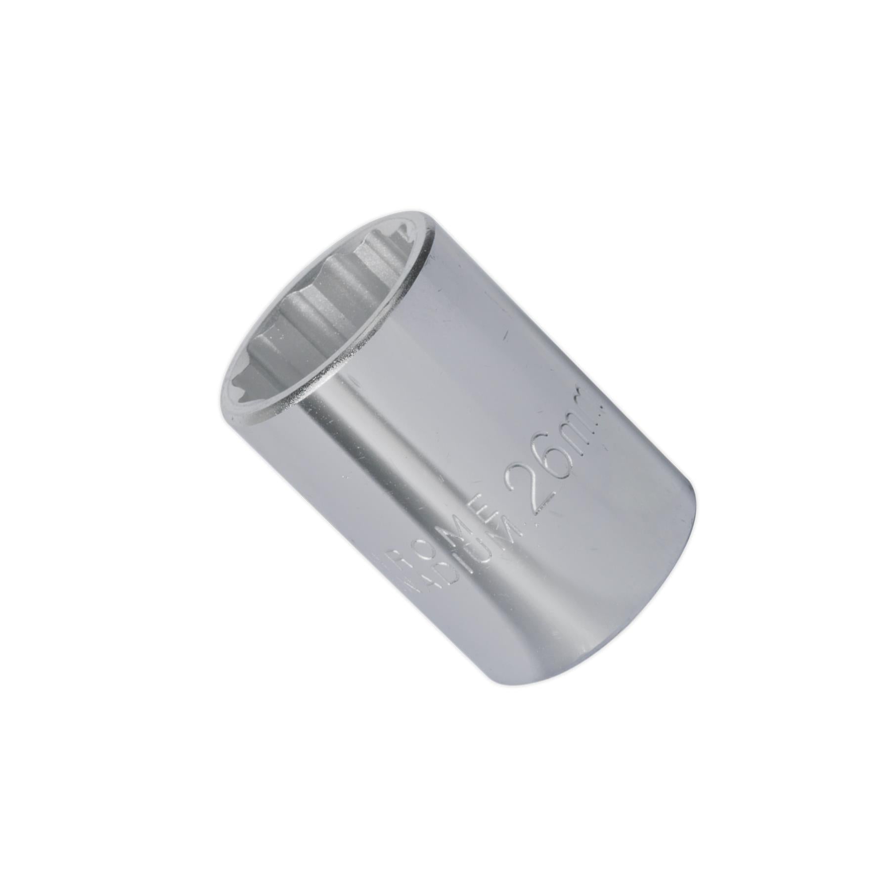Sealey WallDrive Socket 26mm 3/4"Sq Drive