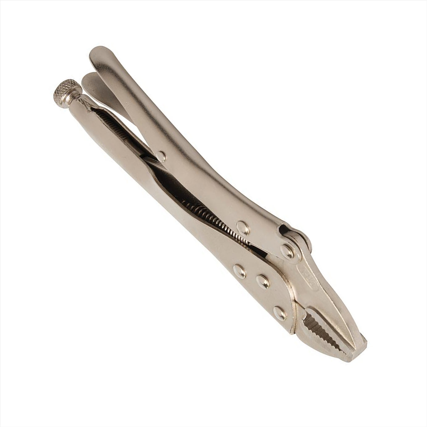 Self Locking Pliers - 220mm Straight Easy Screw Adjustment For Controlled Grip