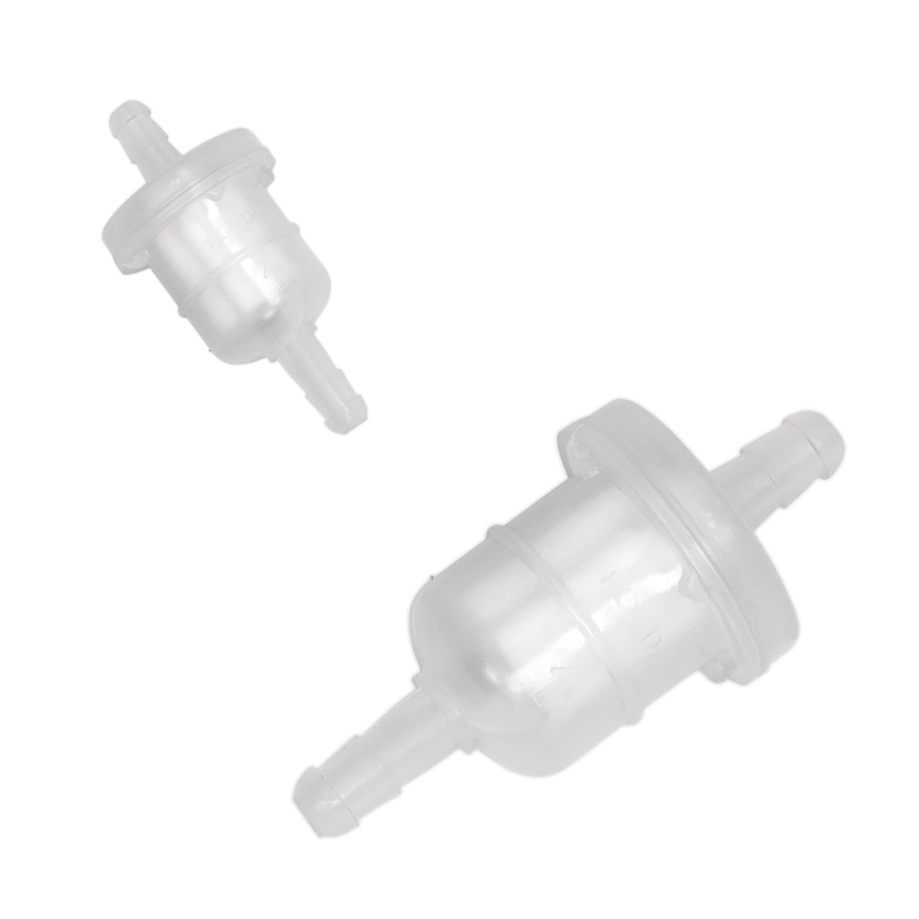 Sealey In-Line Fuel Filter Small Pack of 10
