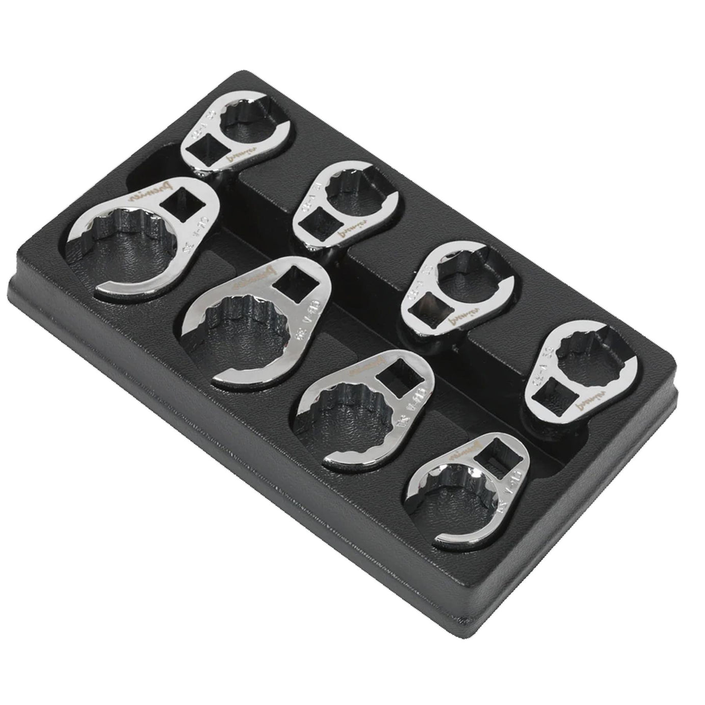 Sealey Crow's Foot Spanner Set 8pc 1/2"Sq Drive Metric
