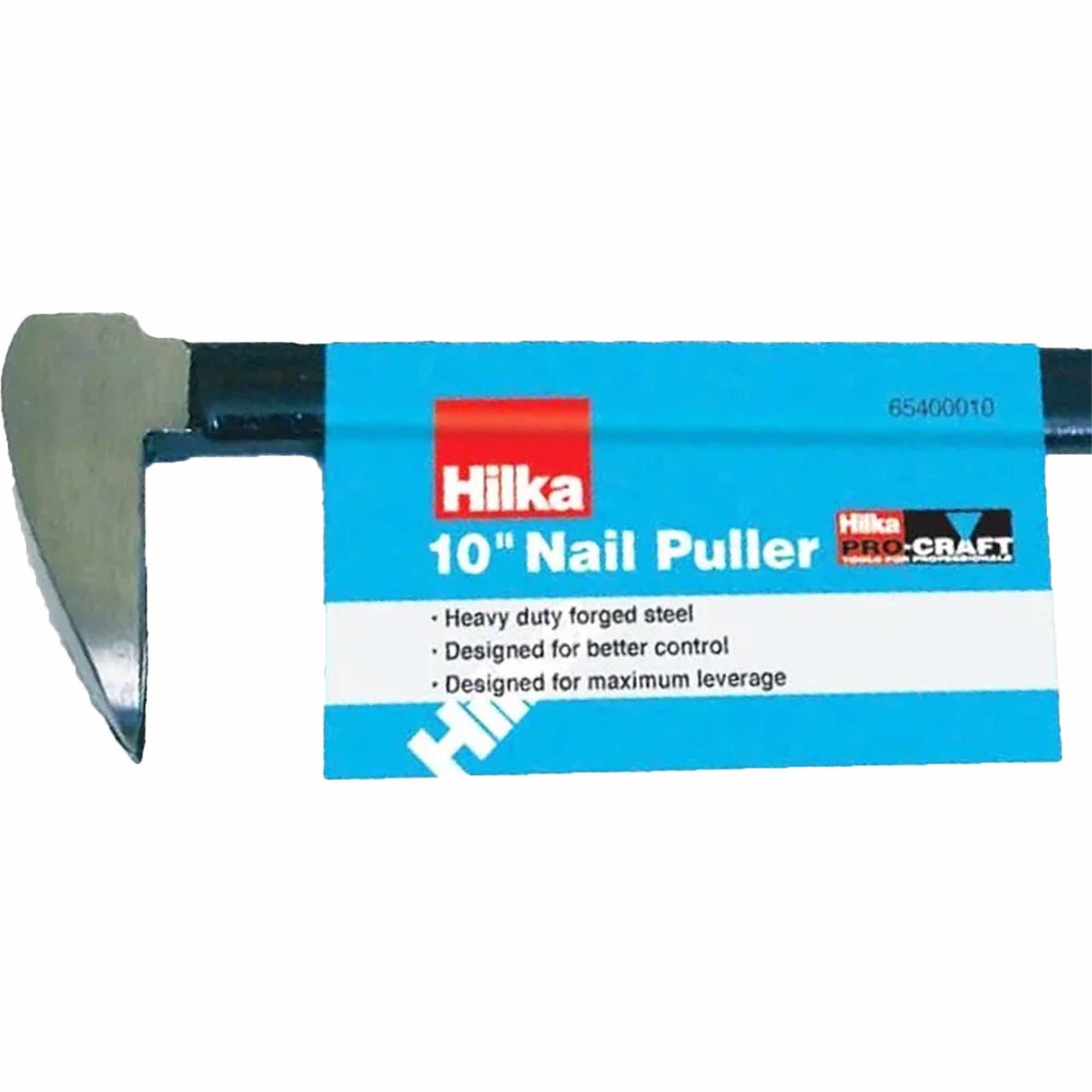 10" Nail Puller Pro Craft Claw Pry Nail Pin Bar Puller Lifter Lever 250 mm Steel