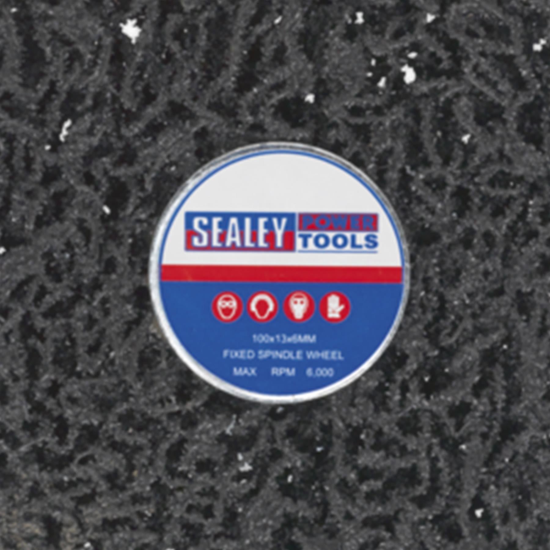 Sealey Polycarbide Spindle Wheel 100 x 13 x 6.35mm